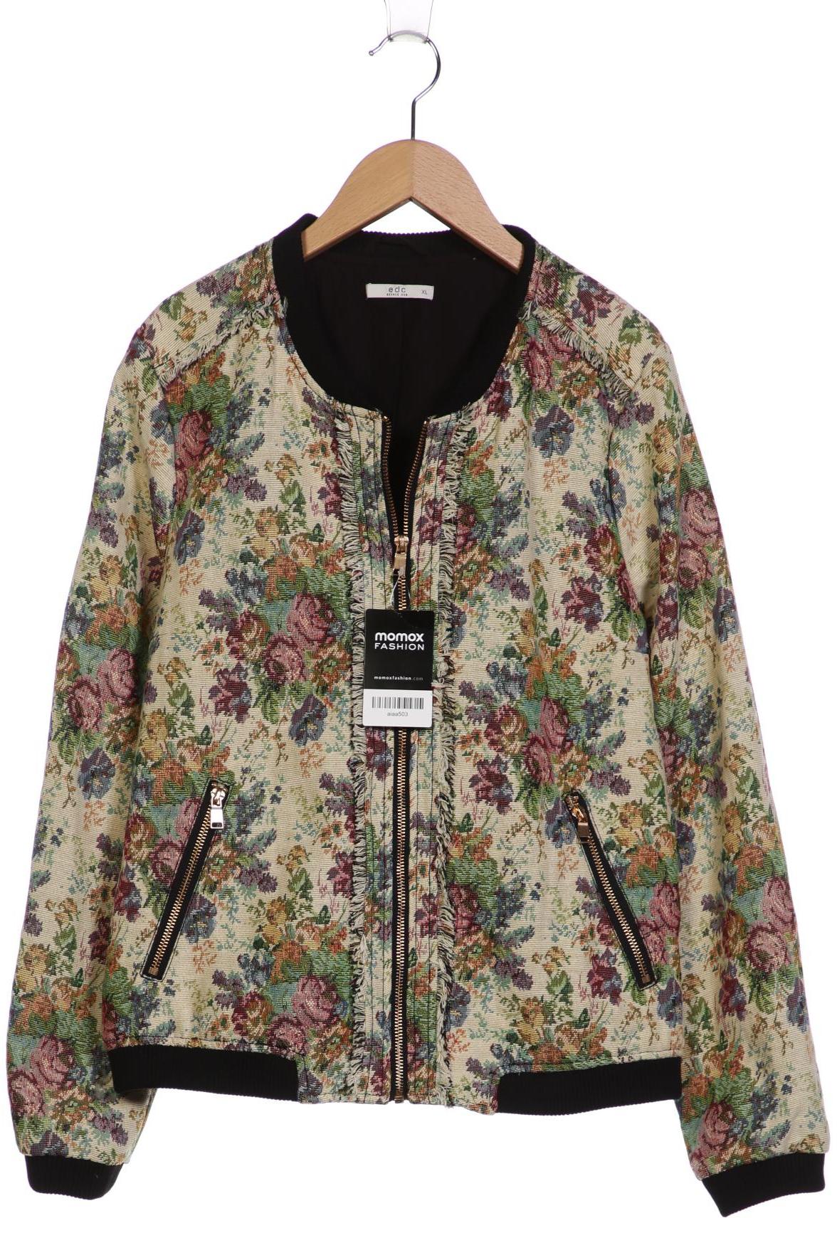 

edc by Esprit Damen Jacke, beige, Gr. 44