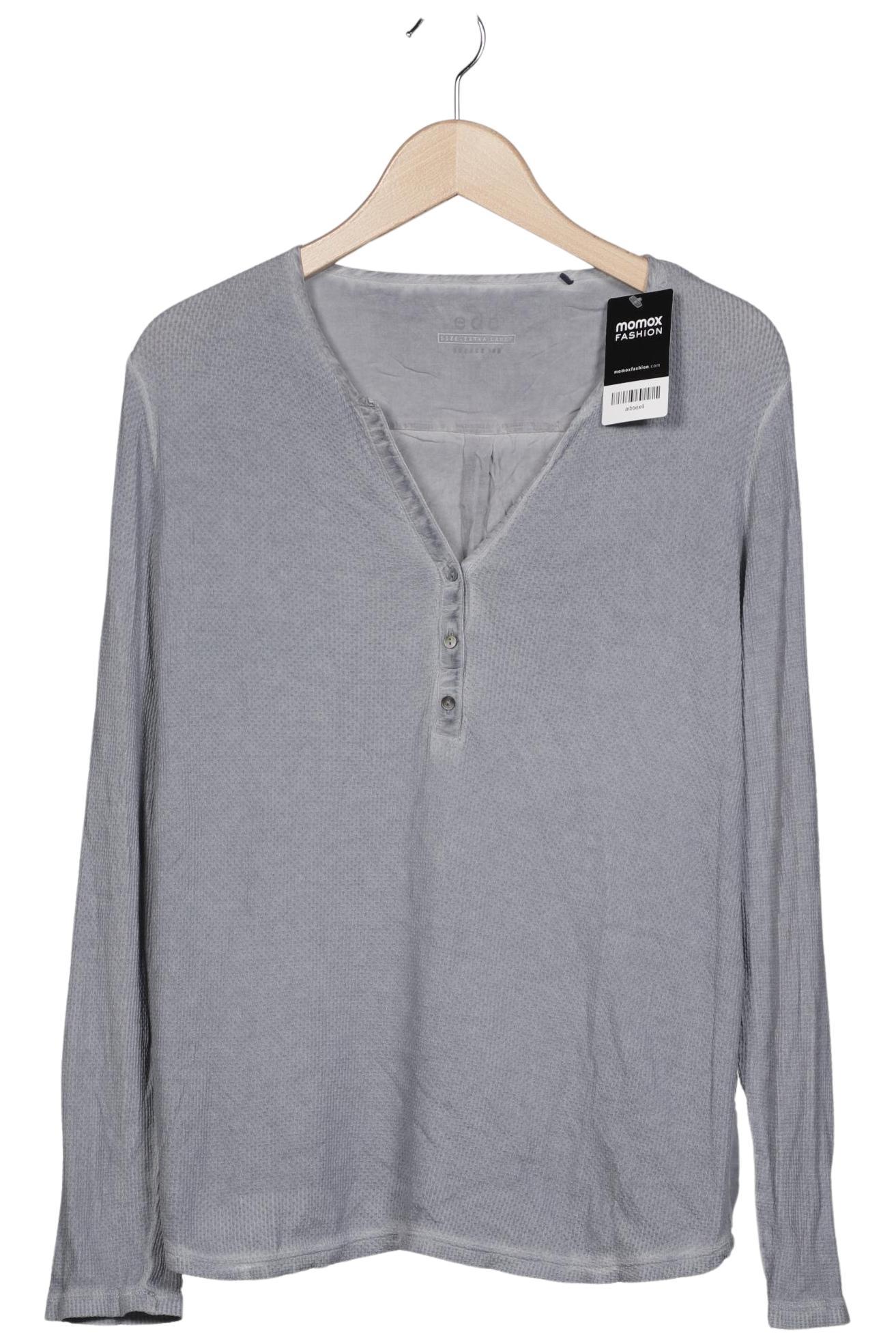 

edc by Esprit Damen Langarmshirt, grau, Gr. 44