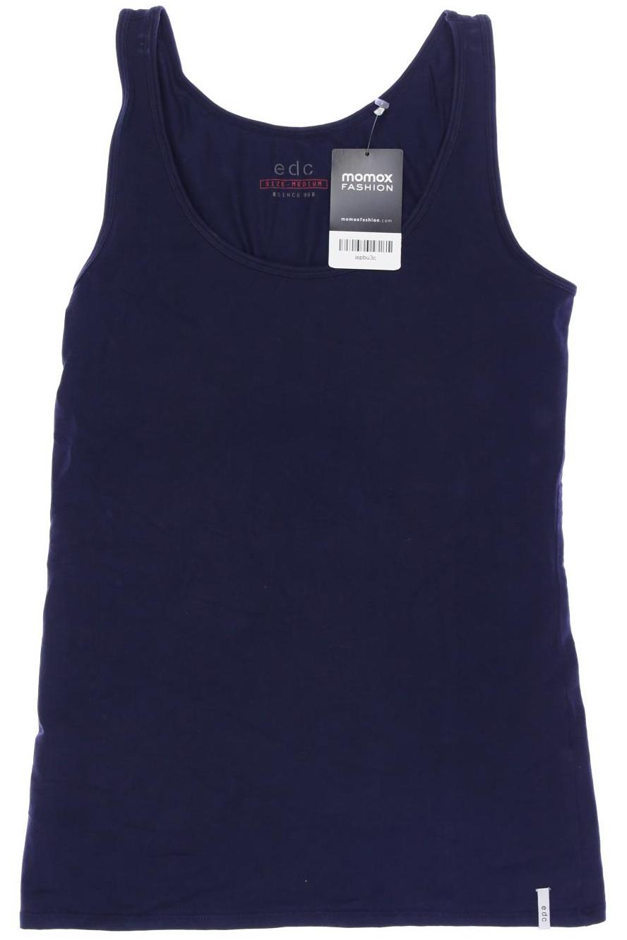 

edc by Esprit Damen Top, marineblau, Gr. 38