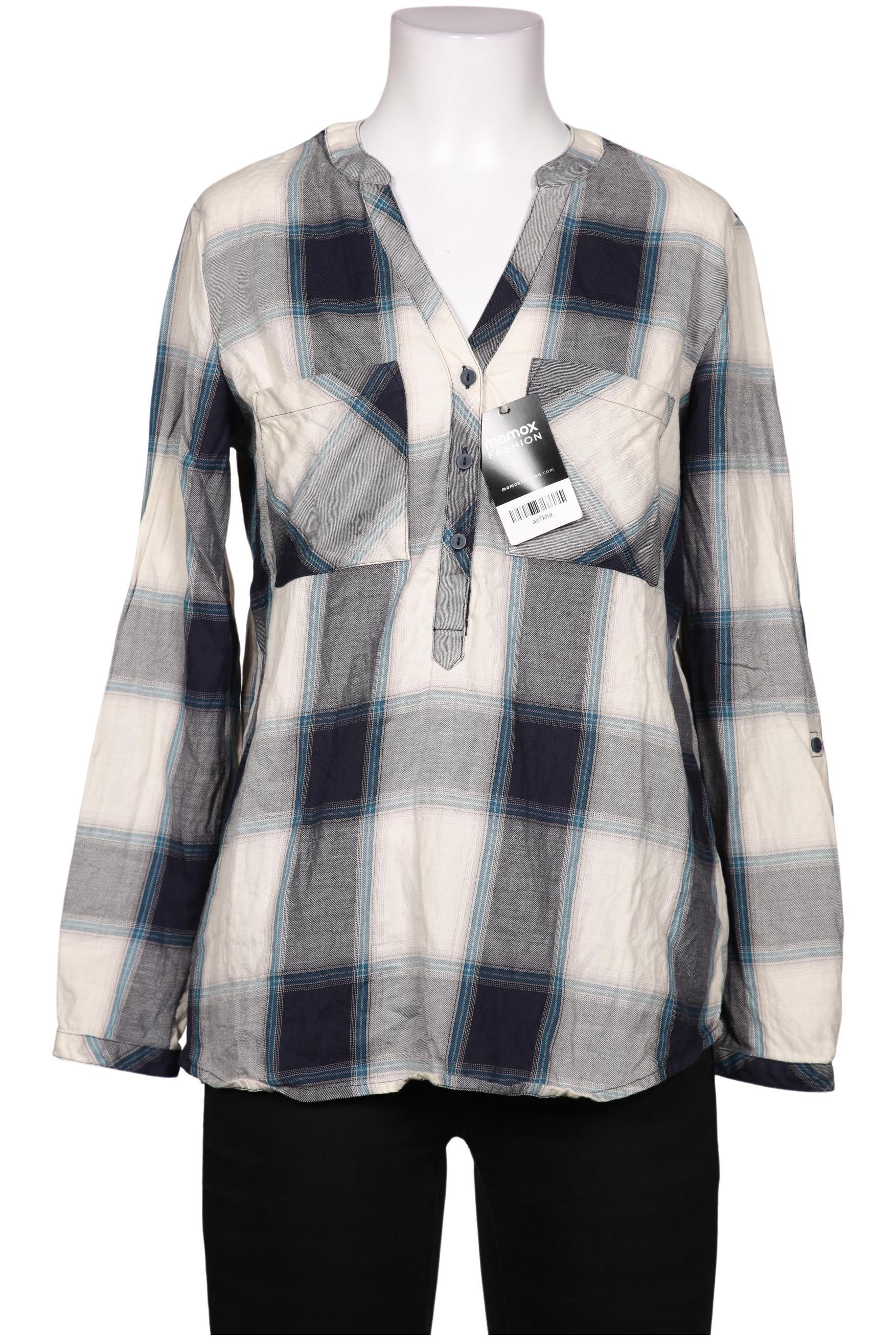 

edc by Esprit Damen Bluse, marineblau, Gr. 36