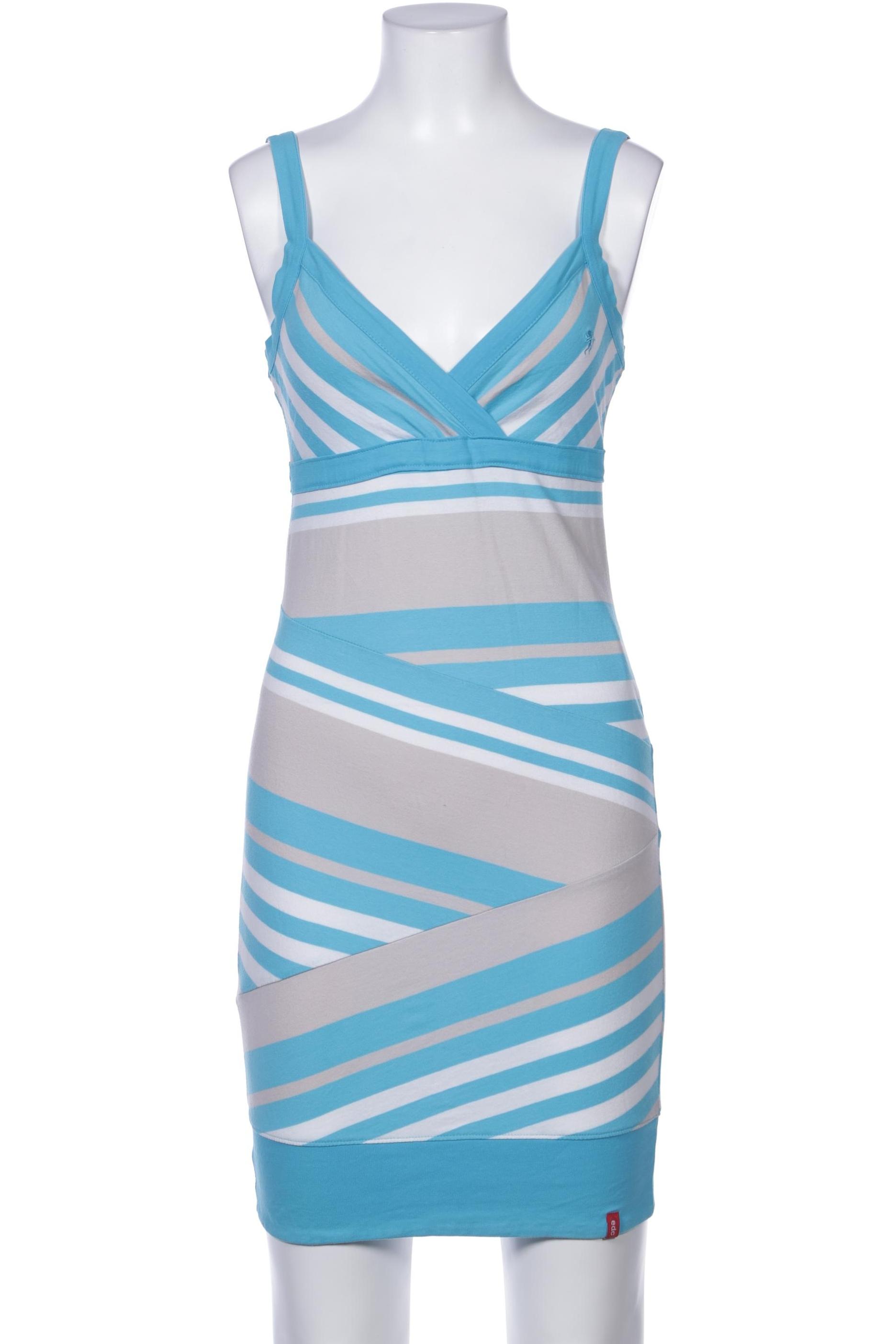

edc by Esprit Damen Kleid, blau, Gr. 34