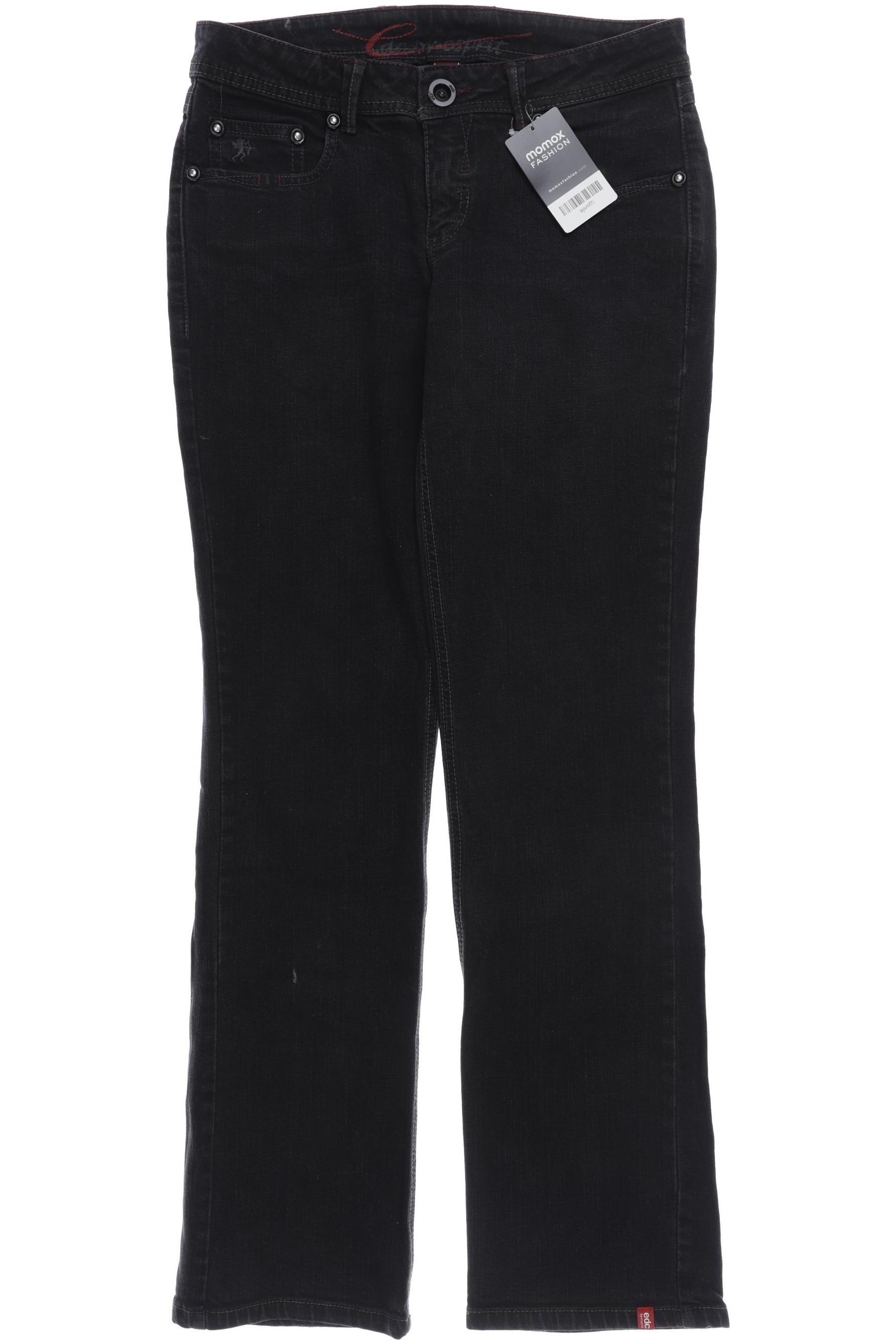 

edc by Esprit Damen Jeans, schwarz, Gr. 40