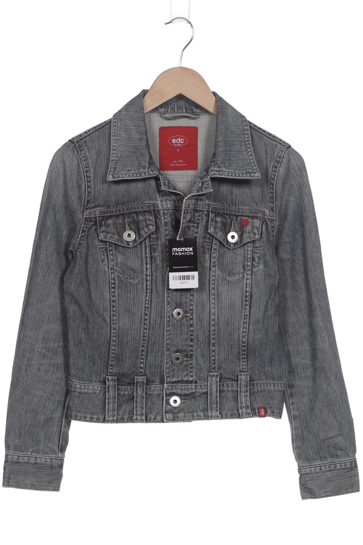 

edc by Esprit Damen Jacke, blau, Gr. 36
