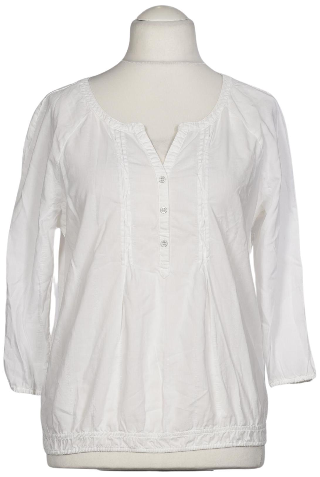 

edc by Esprit Damen Bluse, weiß, Gr. 44