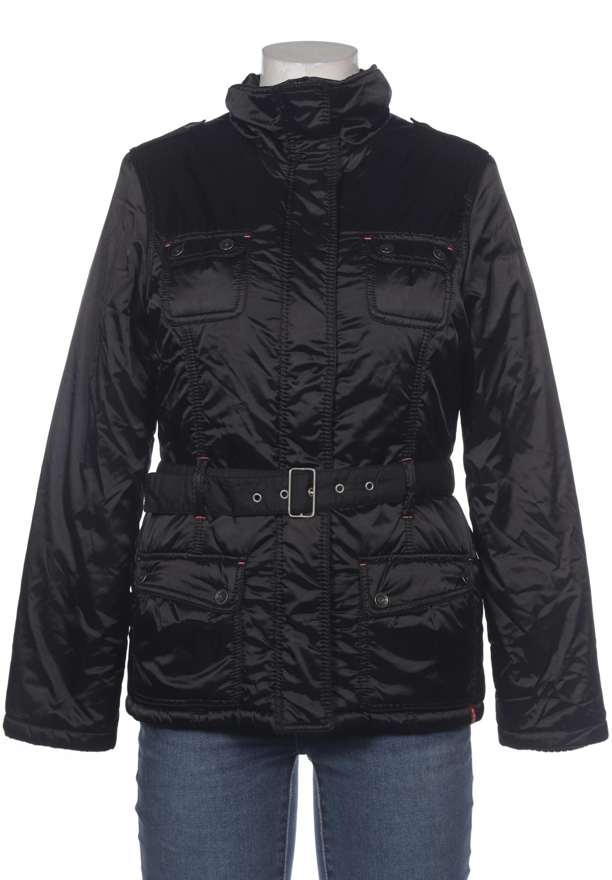 

edc by Esprit Damen Jacke, schwarz, Gr. 42