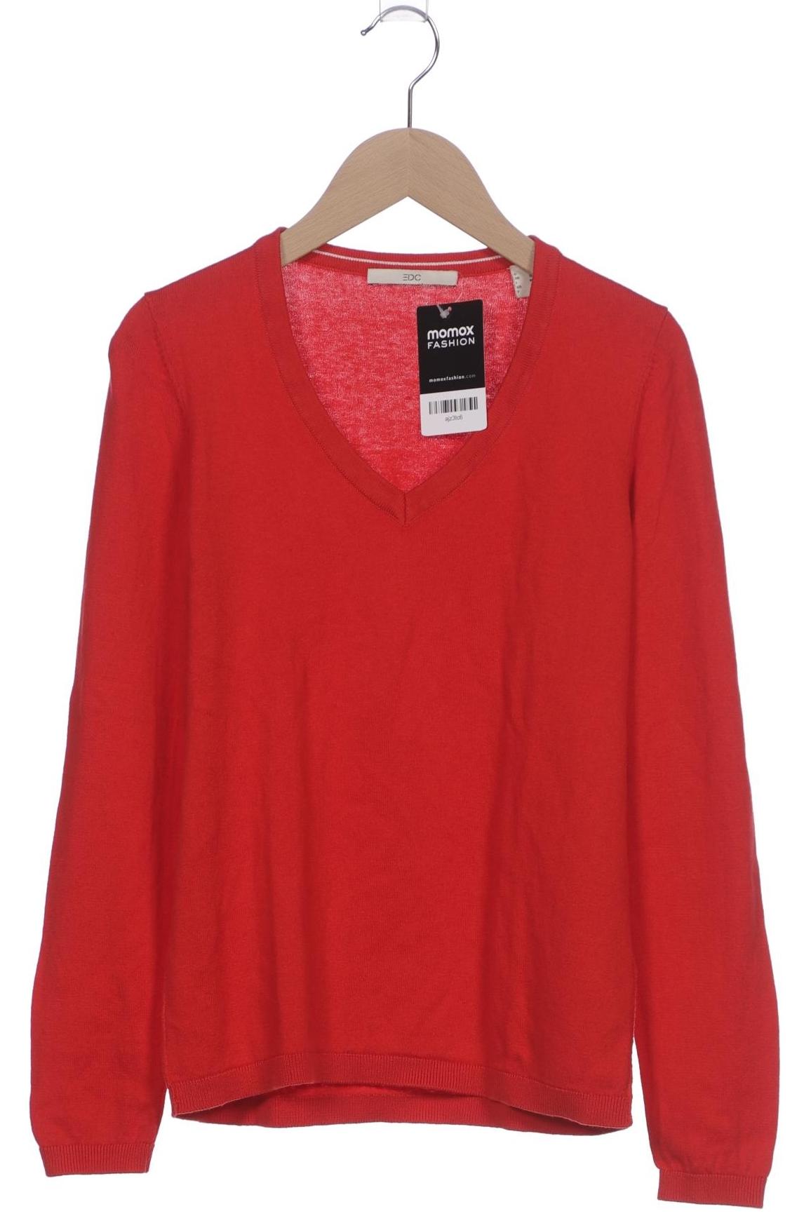 

edc by Esprit Damen Pullover, rot, Gr. 36