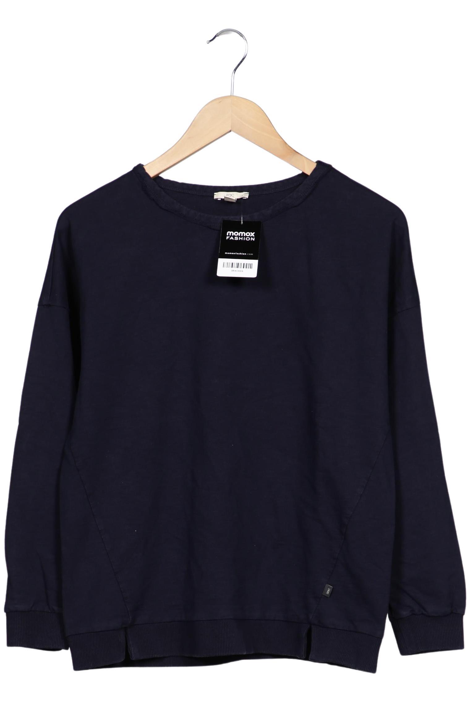 

edc by Esprit Damen Sweatshirt, marineblau, Gr. 38