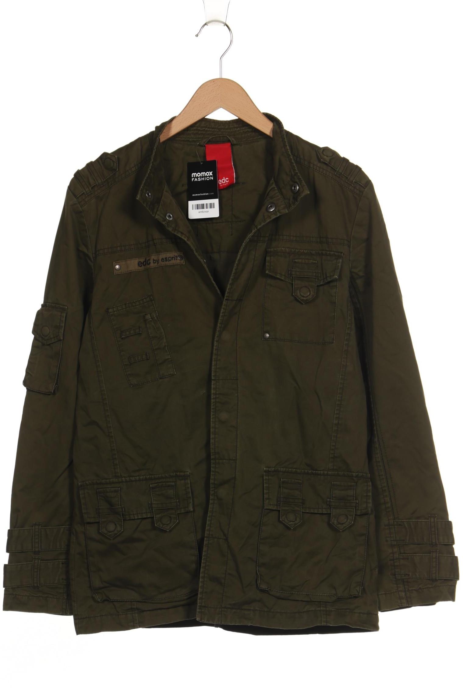 

edc by Esprit Herren Jacke, grün, Gr. 46