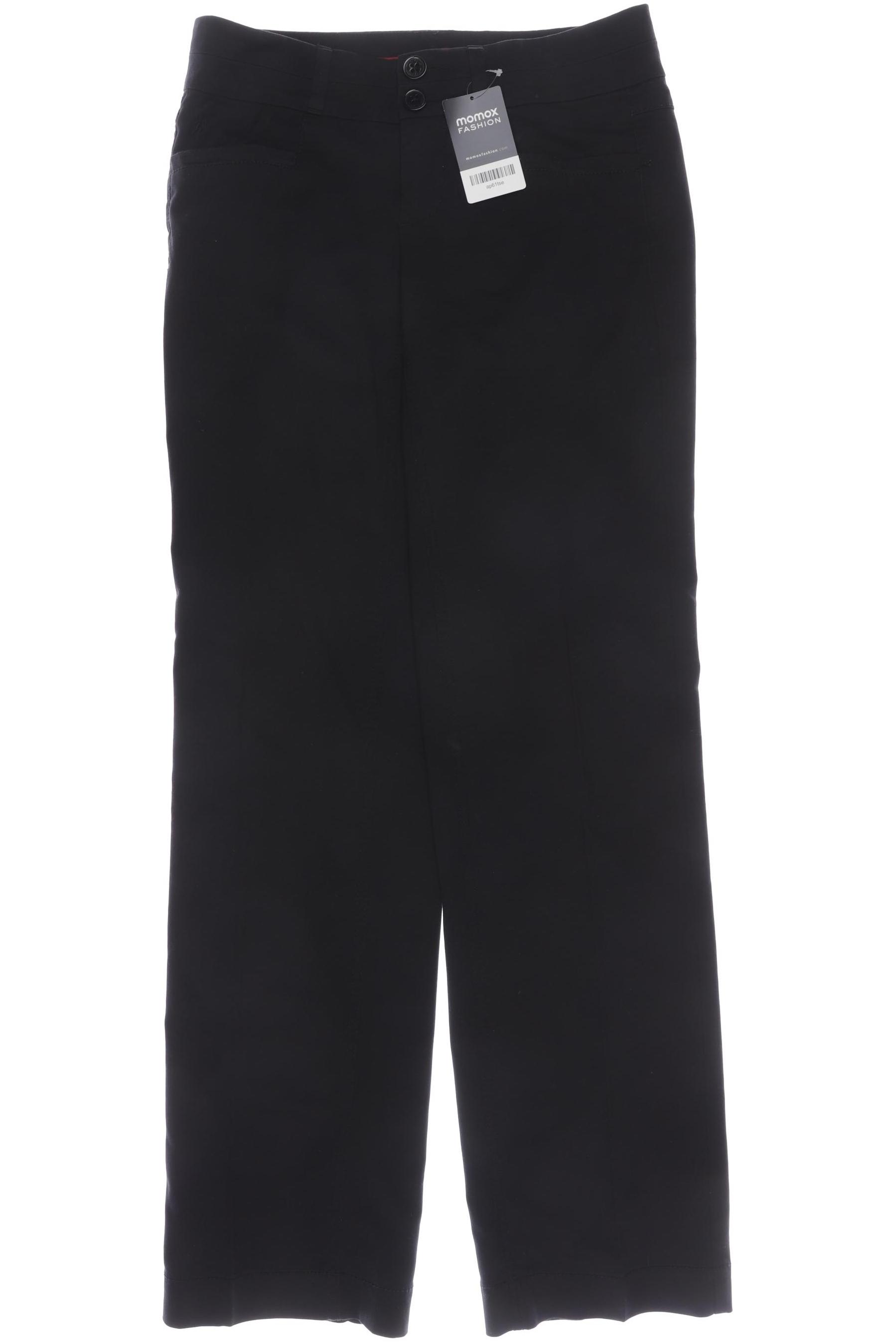 

edc by Esprit Damen Stoffhose, schwarz, Gr. 36