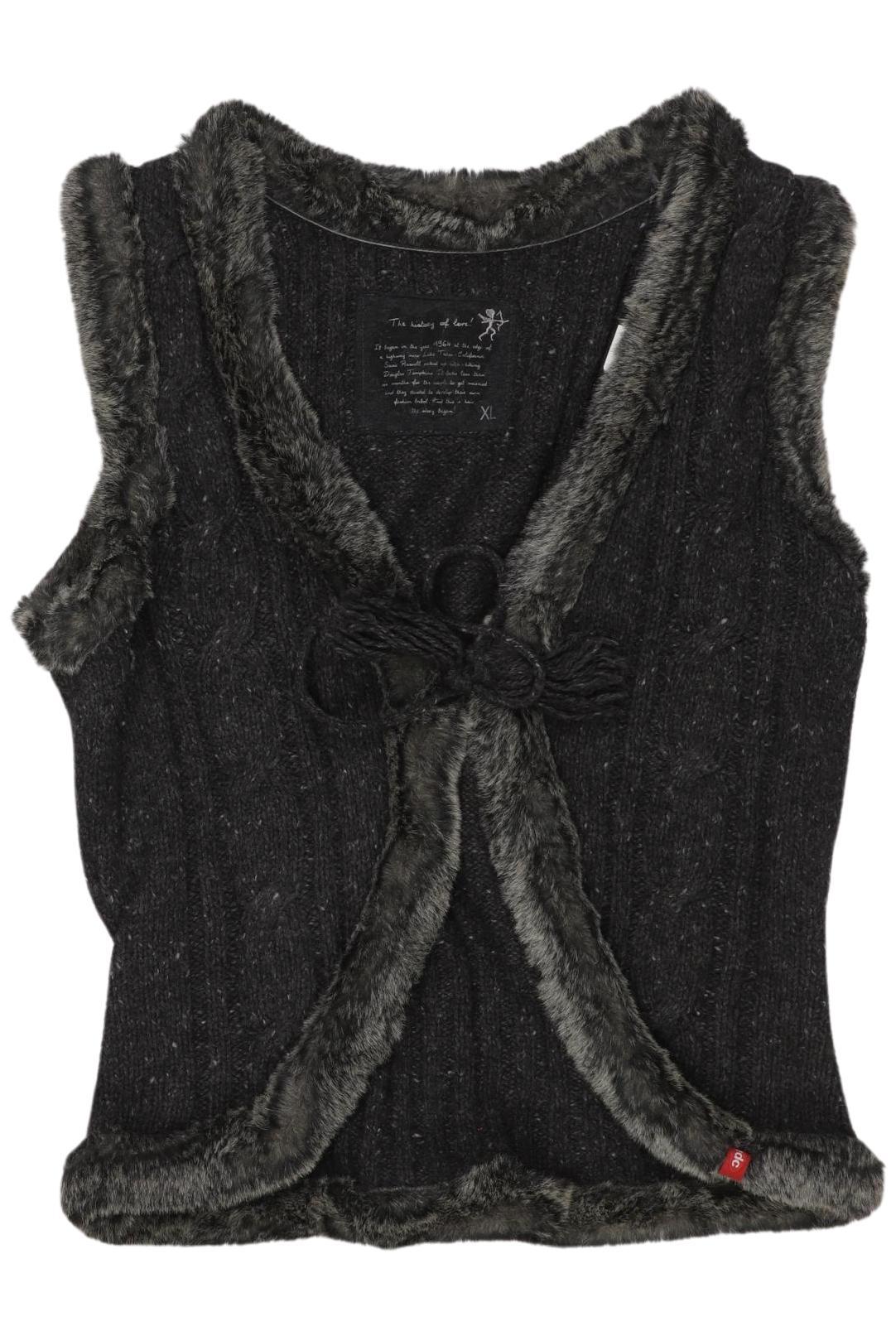 

edc by Esprit Damen Weste, schwarz, Gr. 44