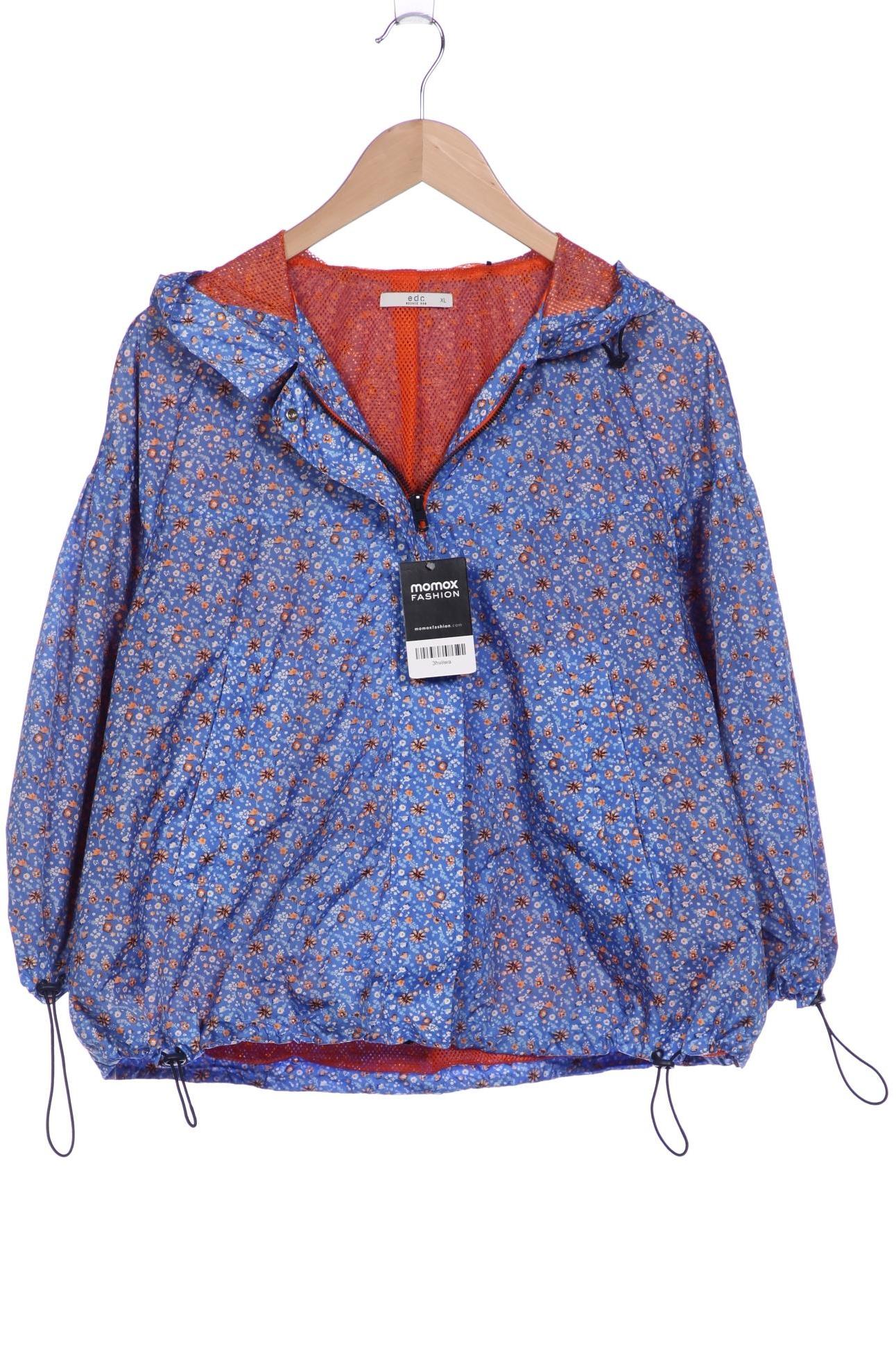 

edc by Esprit Damen Jacke, blau, Gr. 44