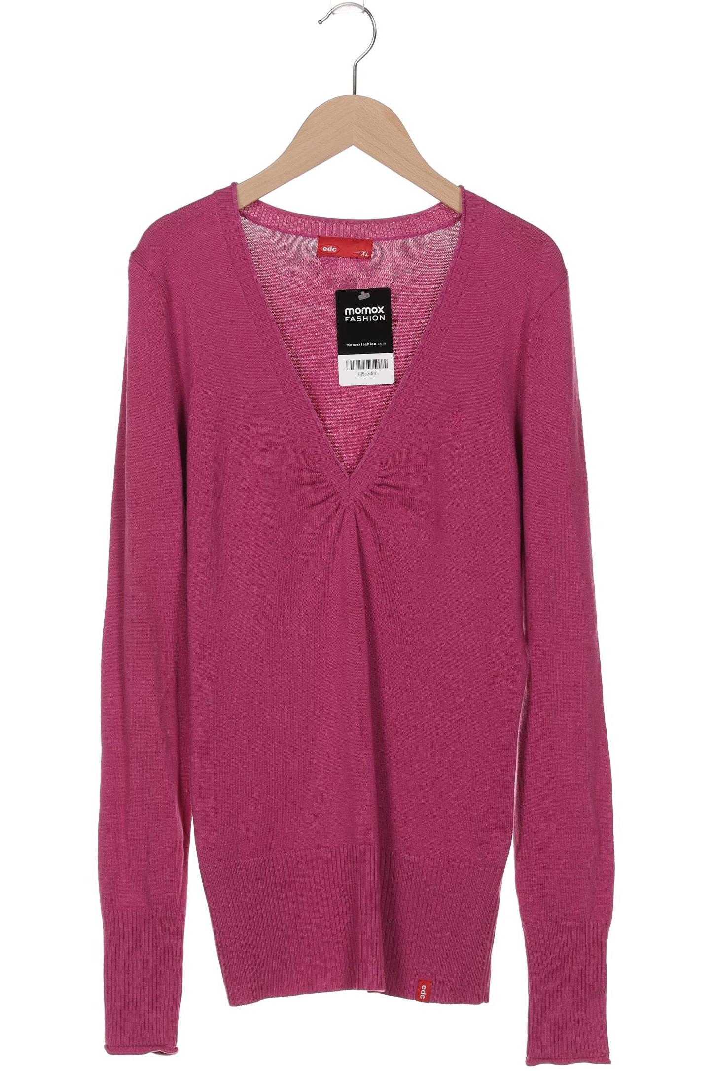 

edc by Esprit Damen Pullover, pink, Gr. 44