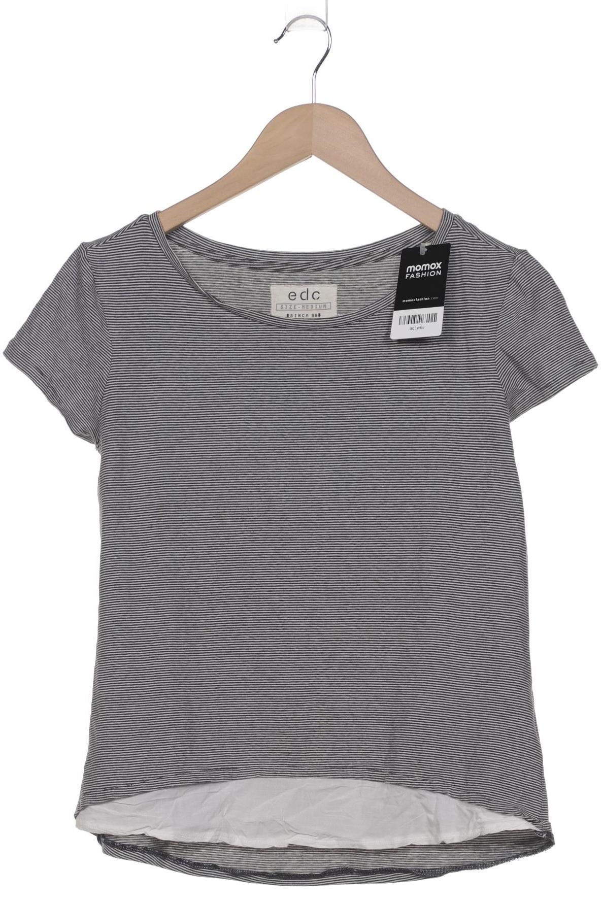 

edc by Esprit Damen T-Shirt, blau, Gr. 38