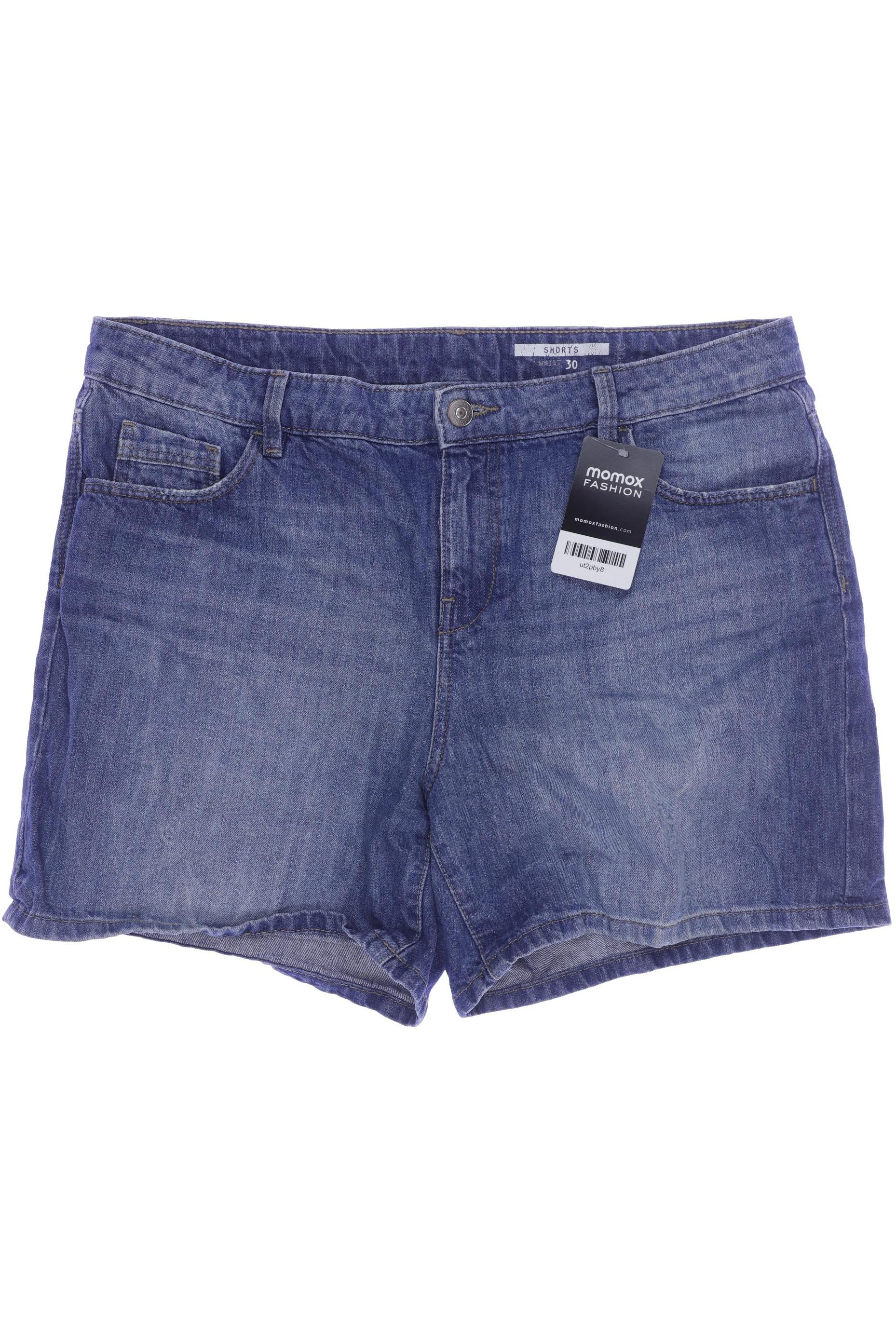 

edc by Esprit Damen Shorts, blau, Gr. 30