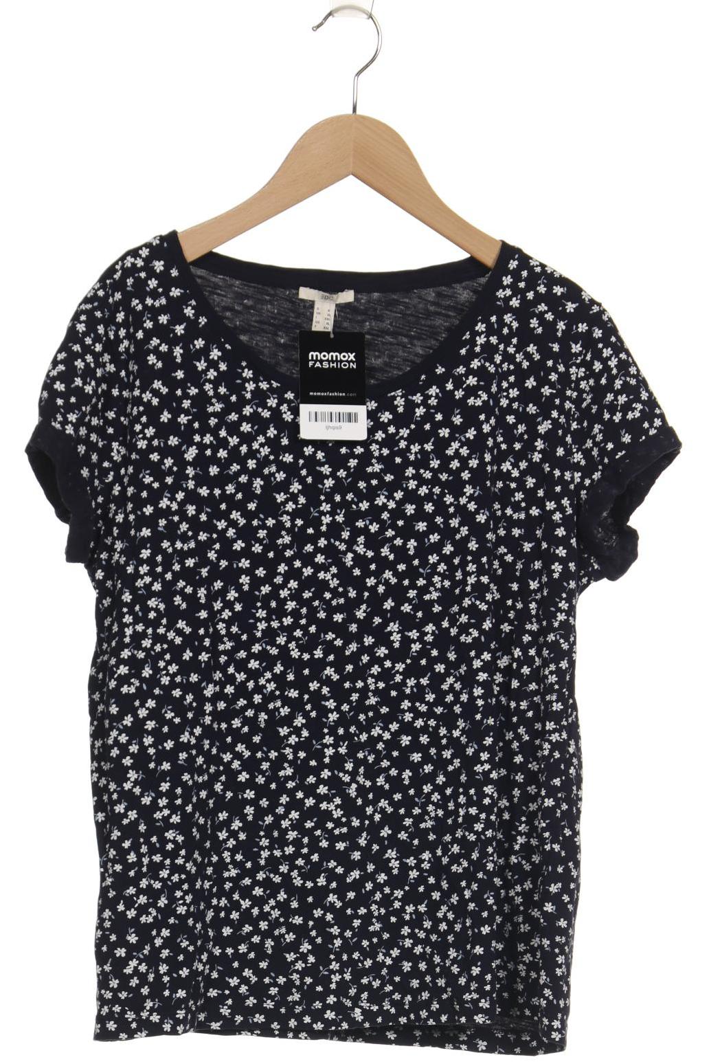 

edc by Esprit Damen T-Shirt, marineblau, Gr. 44