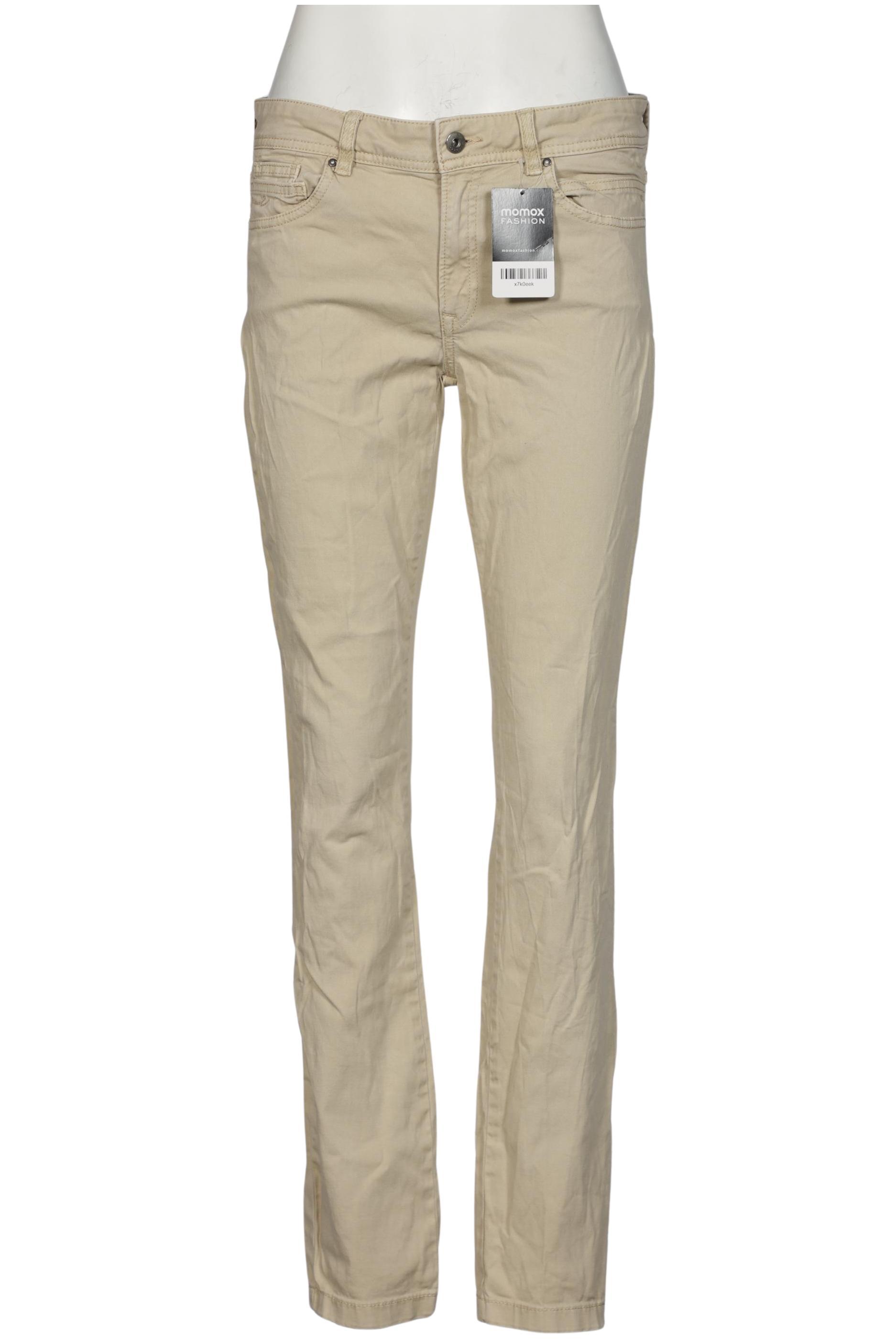 

edc by Esprit Damen Stoffhose, cremeweiß, Gr. 38