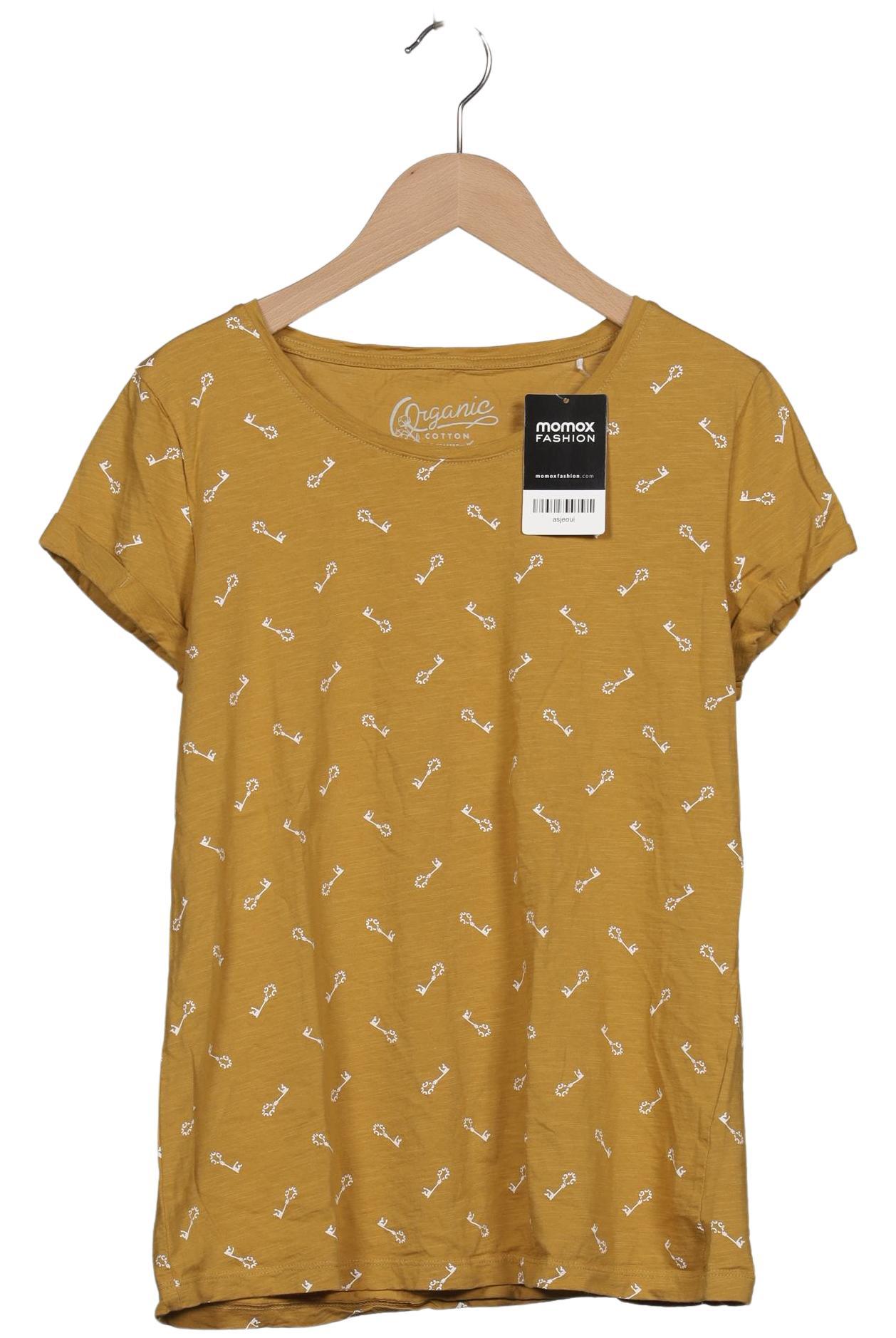 

edc by Esprit Damen T-Shirt, gelb, Gr. 38