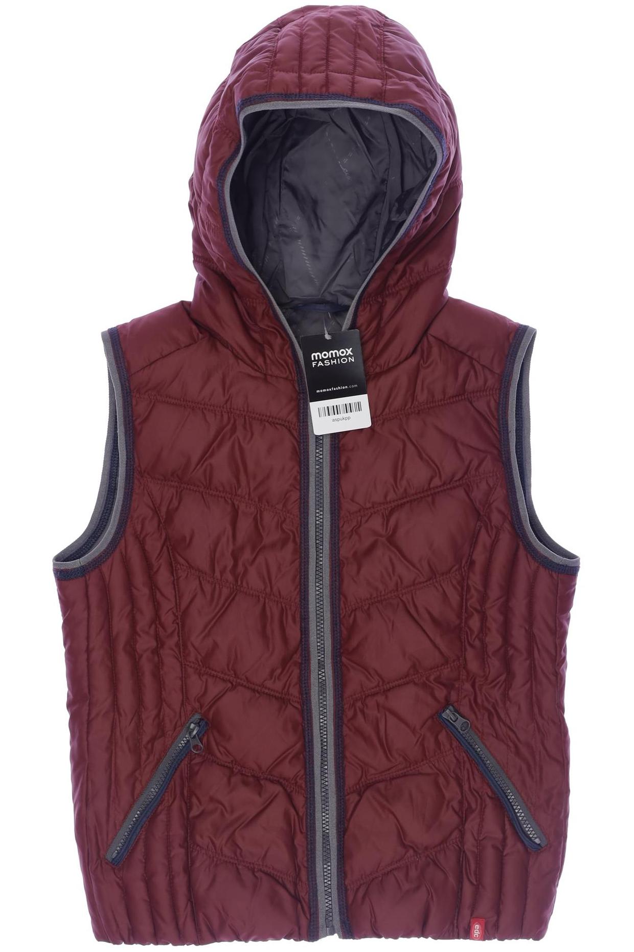 

edc by Esprit Damen Weste, rot, Gr. 34