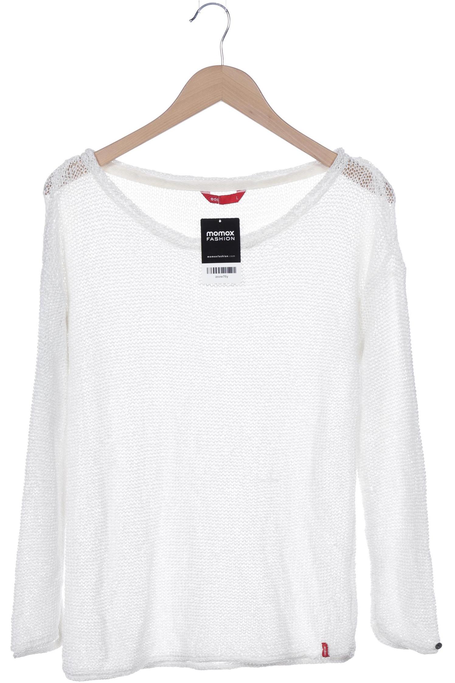 

edc by Esprit Damen Pullover, cremeweiß, Gr. 42