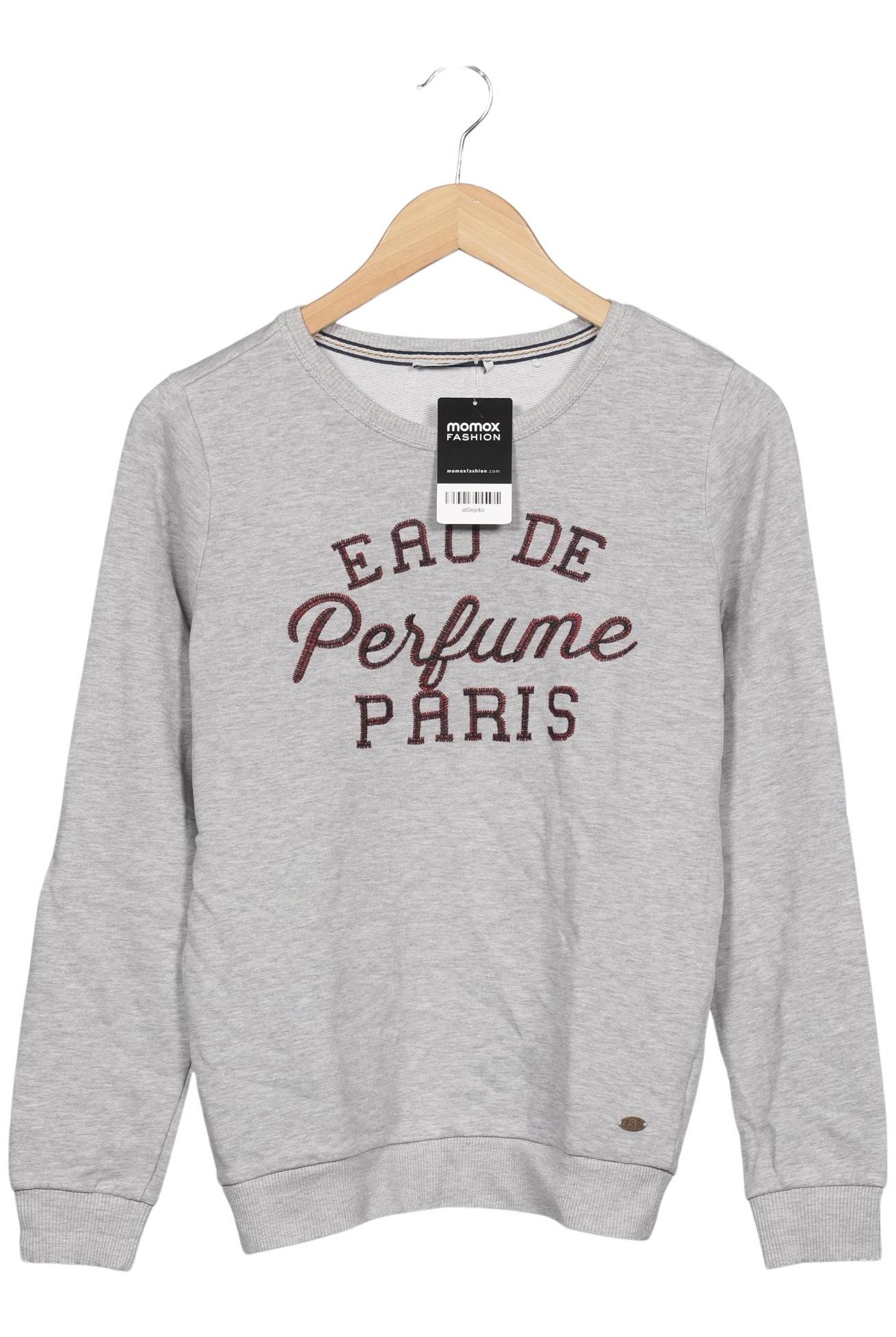 

edc by Esprit Damen Sweatshirt, grau, Gr. 36