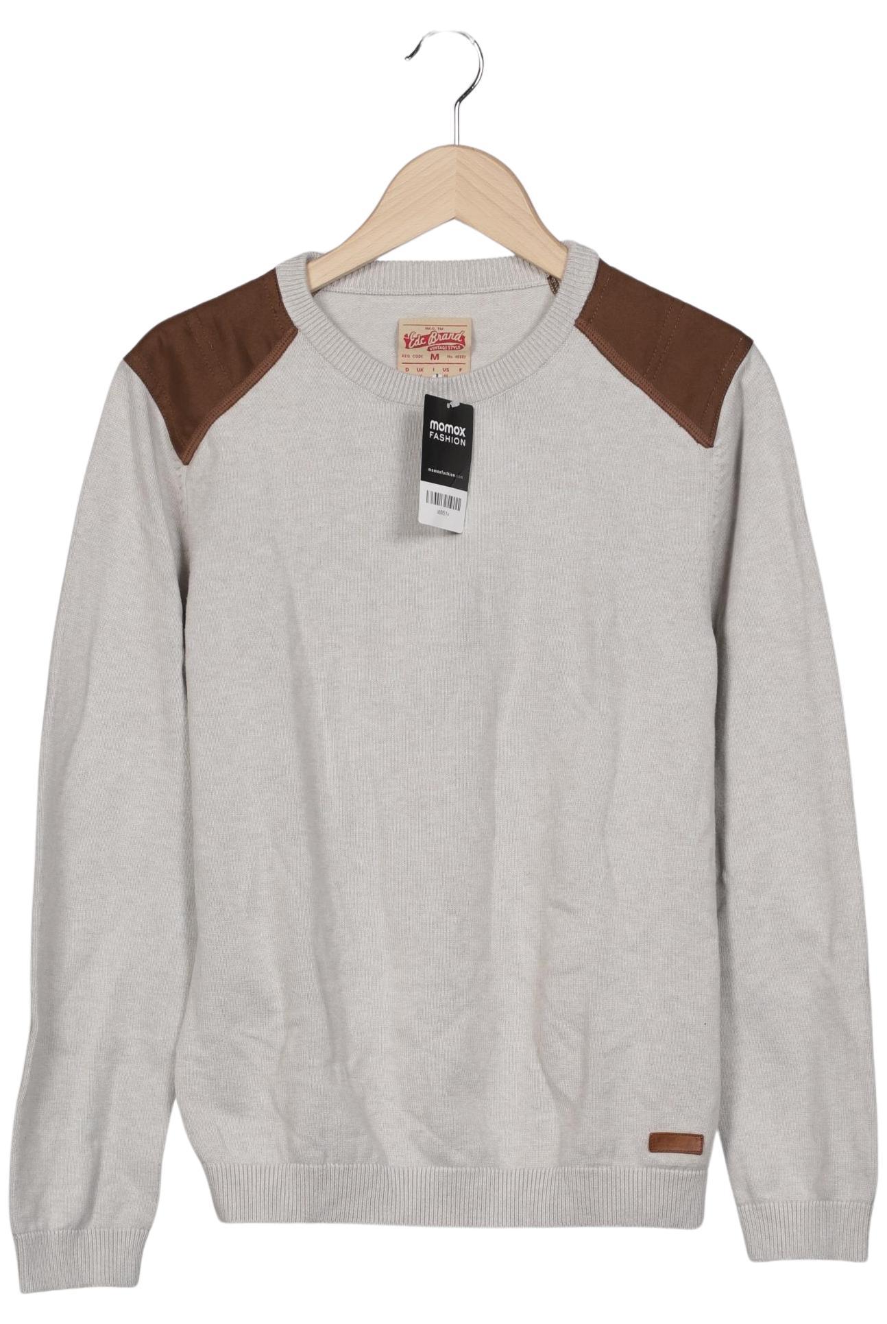 

edc by Esprit Herren Pullover, grau, Gr. 48