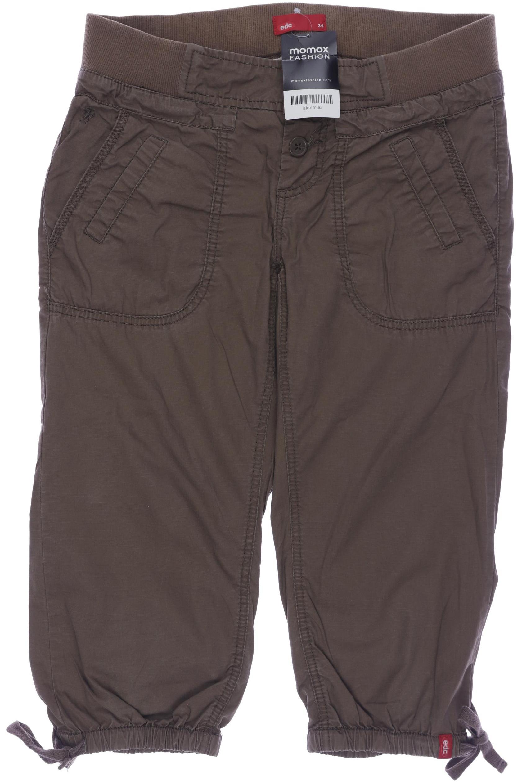 

edc by Esprit Damen Shorts, braun, Gr. 34