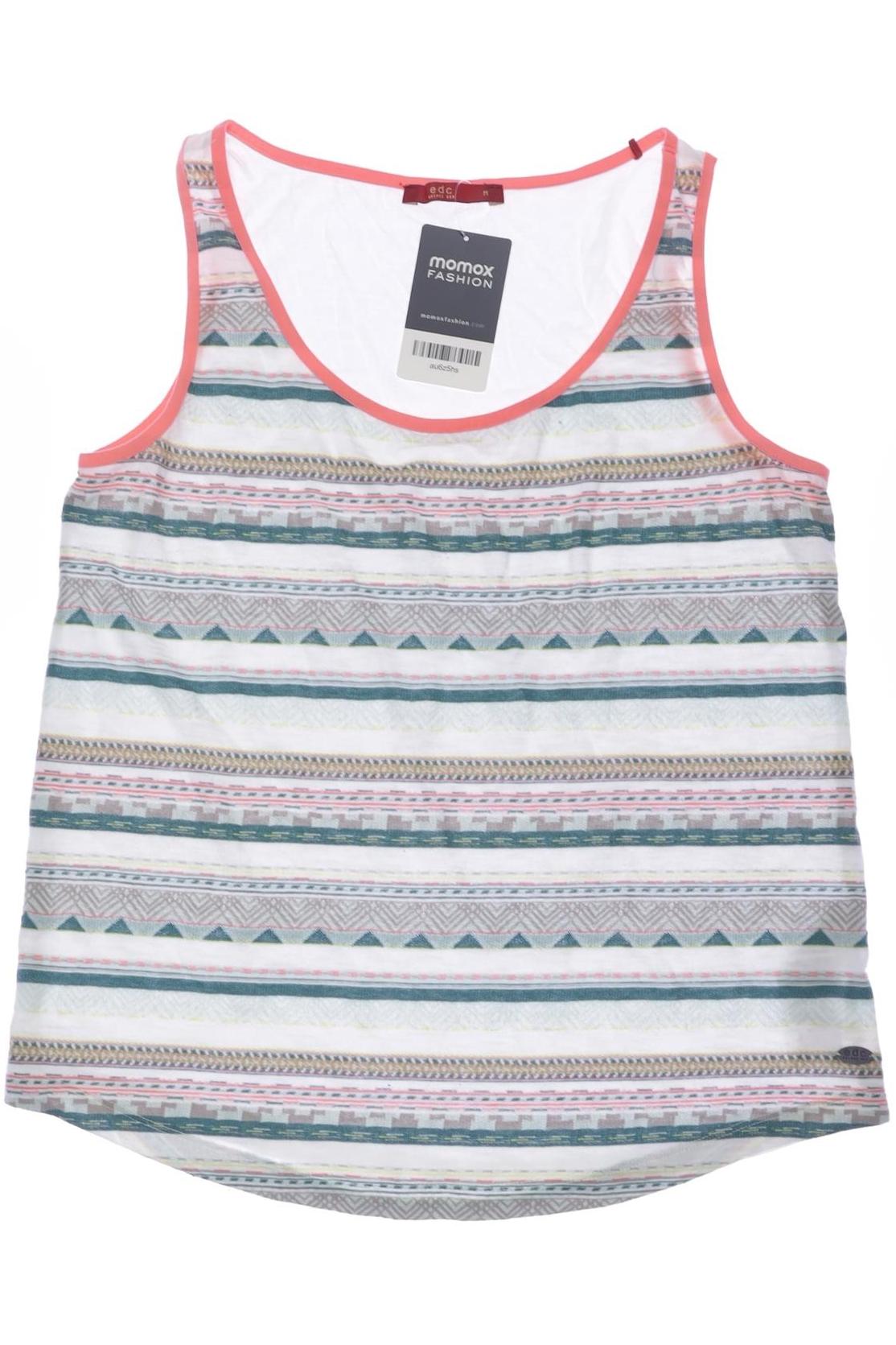 

edc by Esprit Damen Top, weiß, Gr. 38