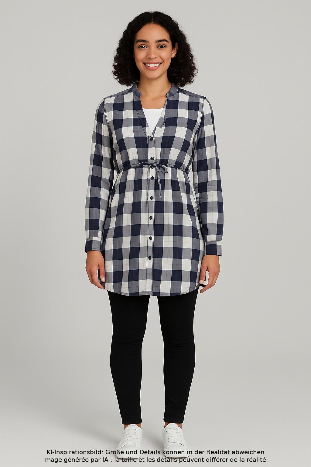 

edc by Esprit Damen Kleid, mehrfarbig, Gr. 38