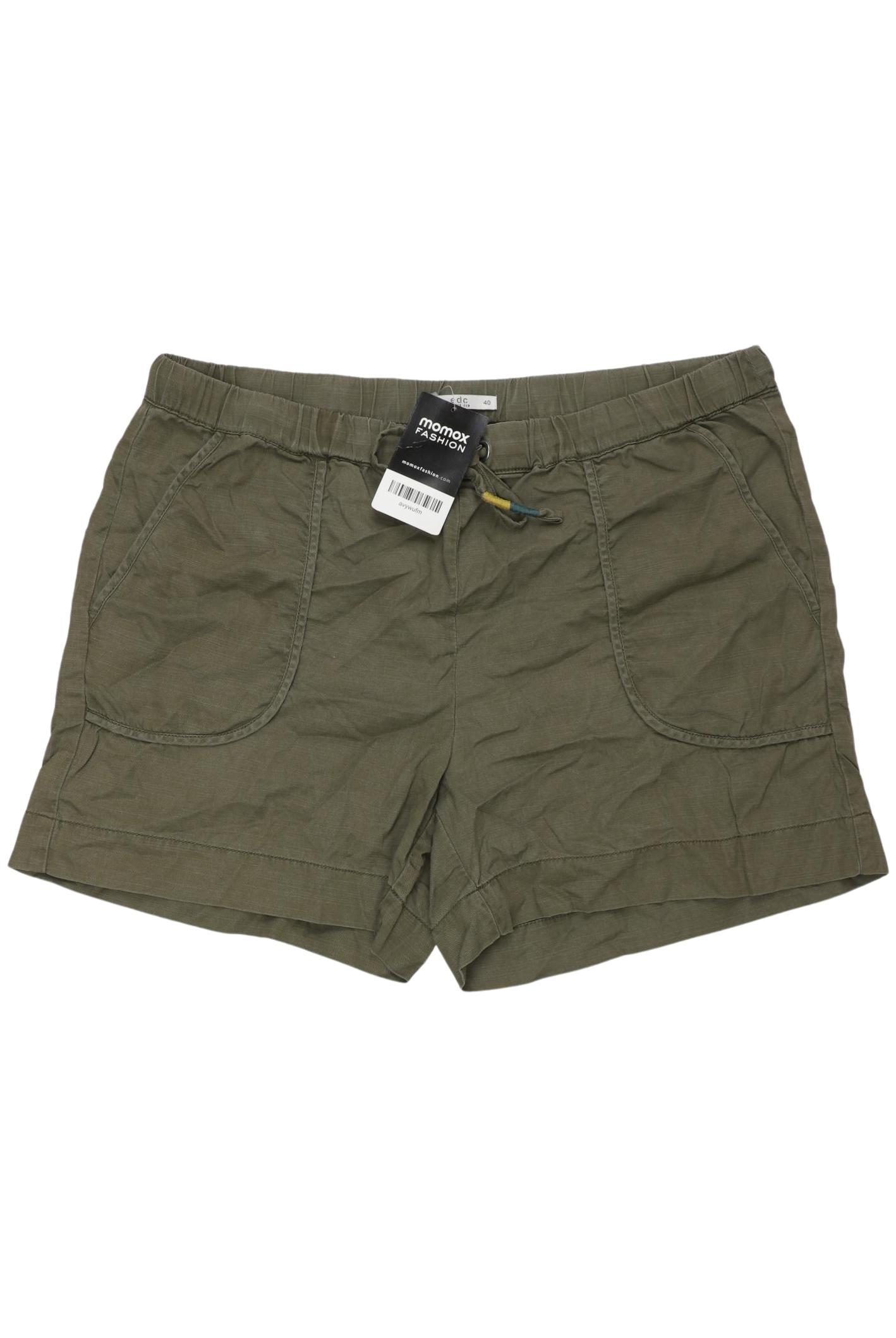 

edc by Esprit Damen Shorts, grün, Gr. 40