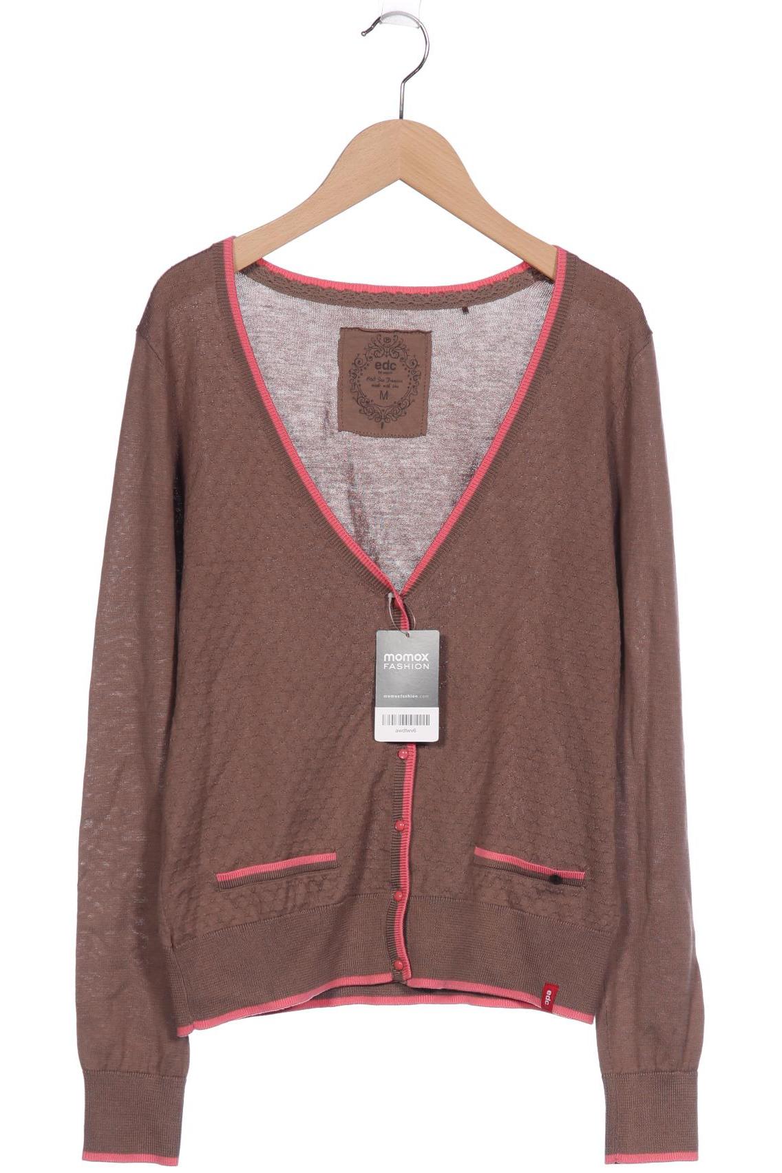 

edc by Esprit Damen Strickjacke, braun