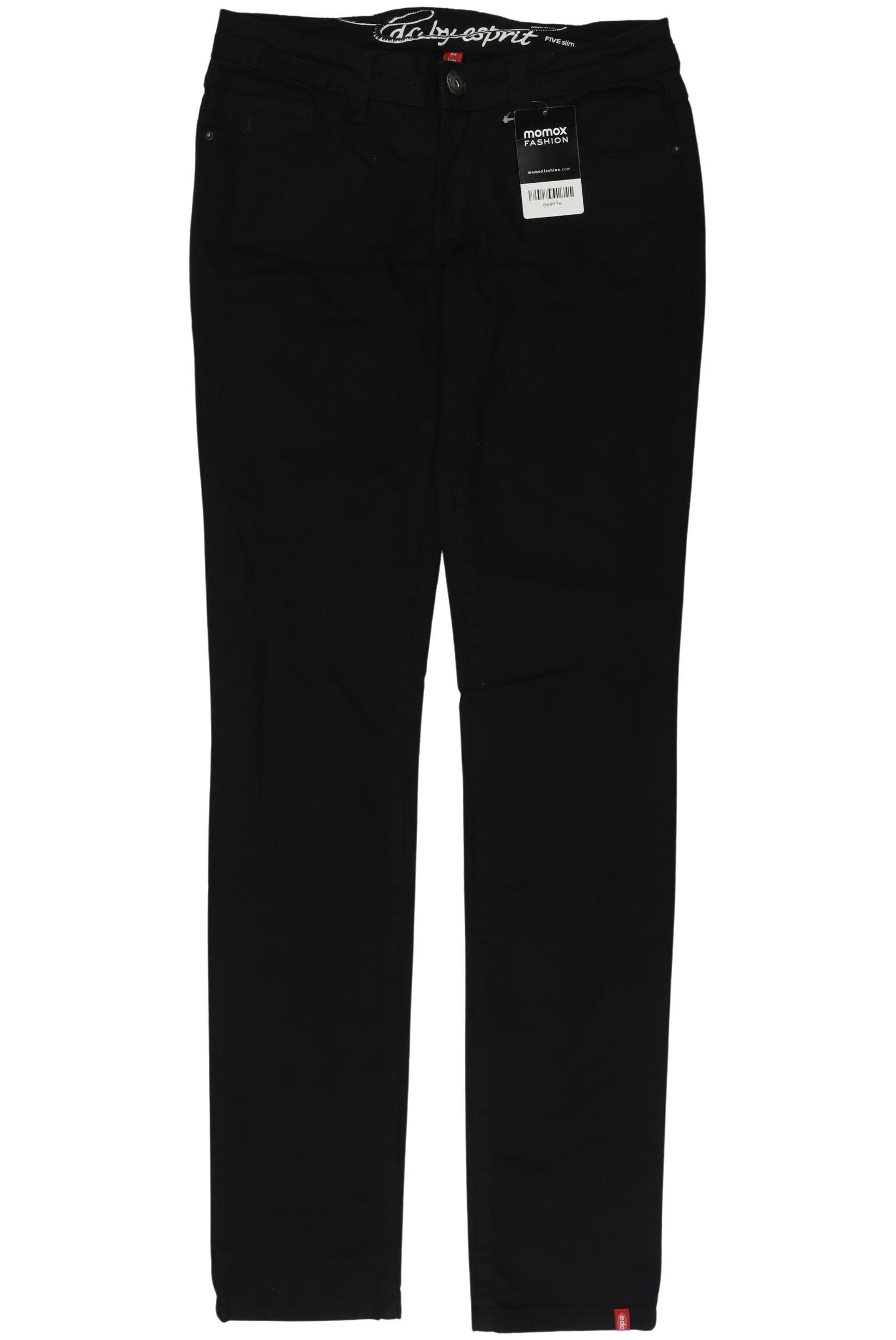 

edc by Esprit Damen Jeans, schwarz, Gr. 36