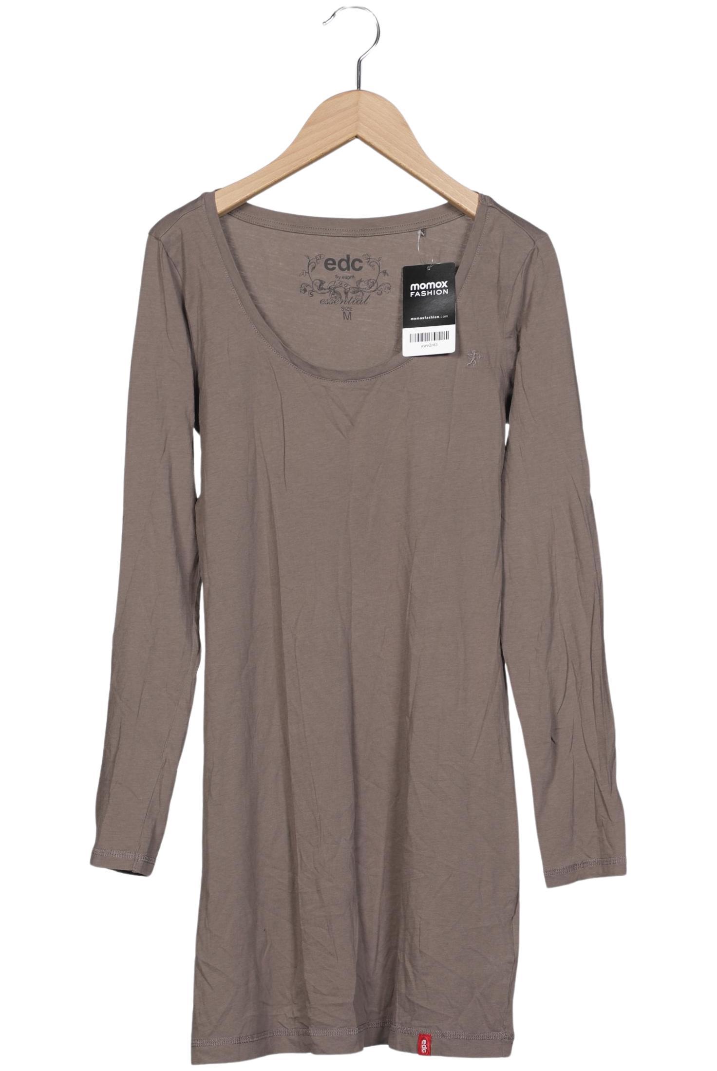 

edc by Esprit Damen Langarmshirt, braun, Gr. 38