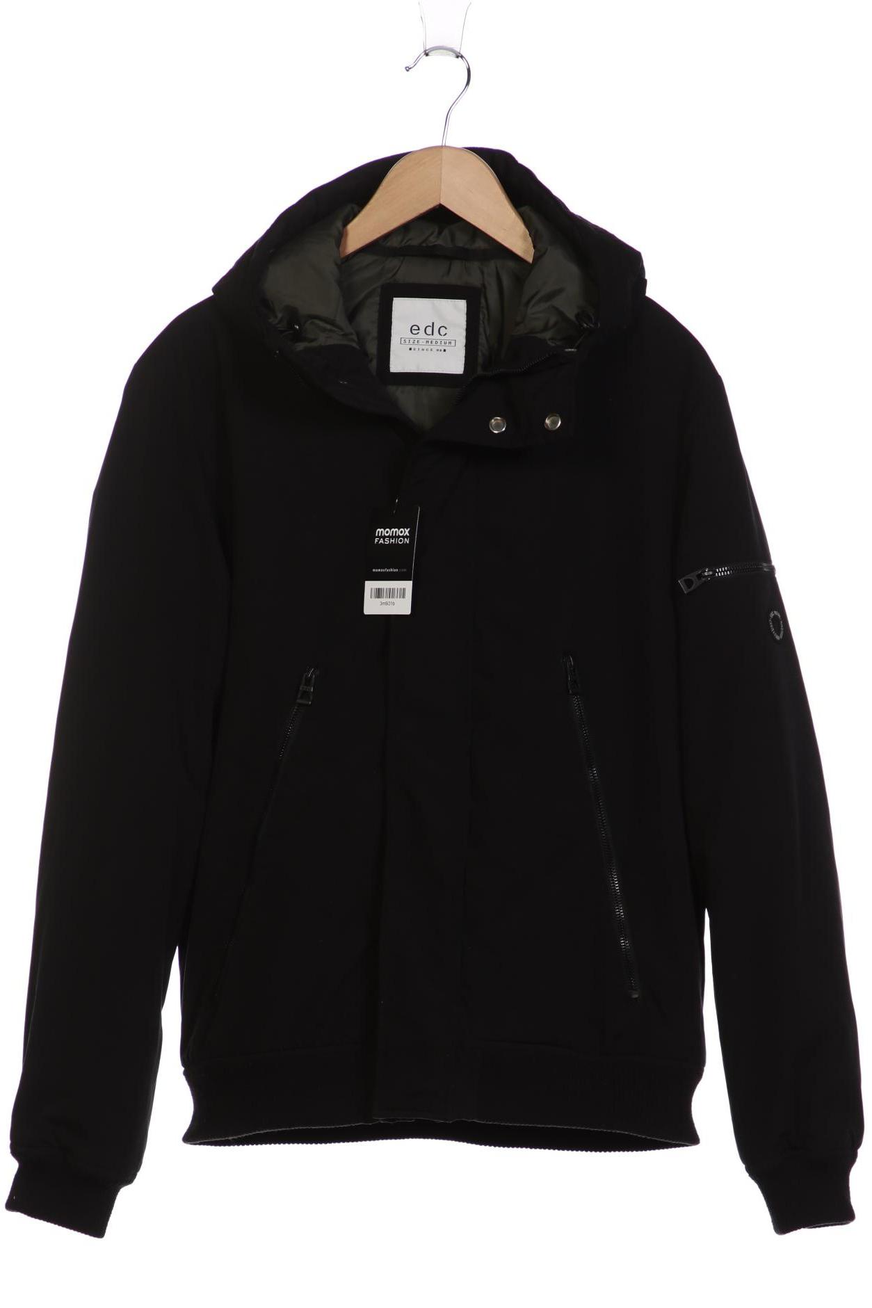 

edc by Esprit Herren Jacke, schwarz, Gr. 48