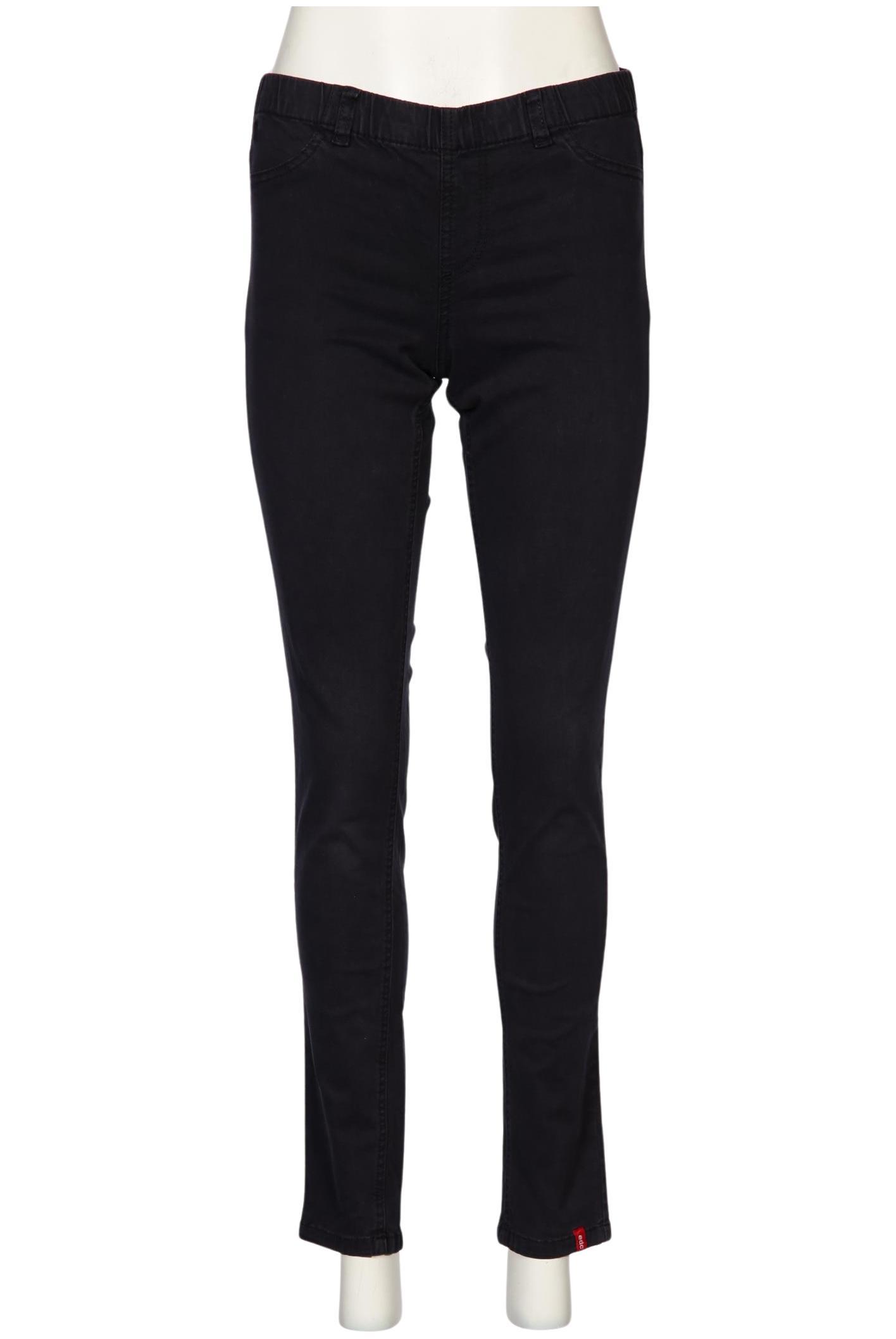 

edc by Esprit Damen Stoffhose, schwarz, Gr. 40