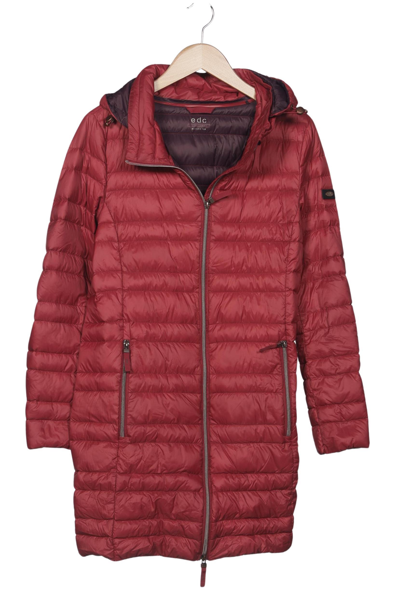 

edc by Esprit Damen Mantel, rot, Gr. 42