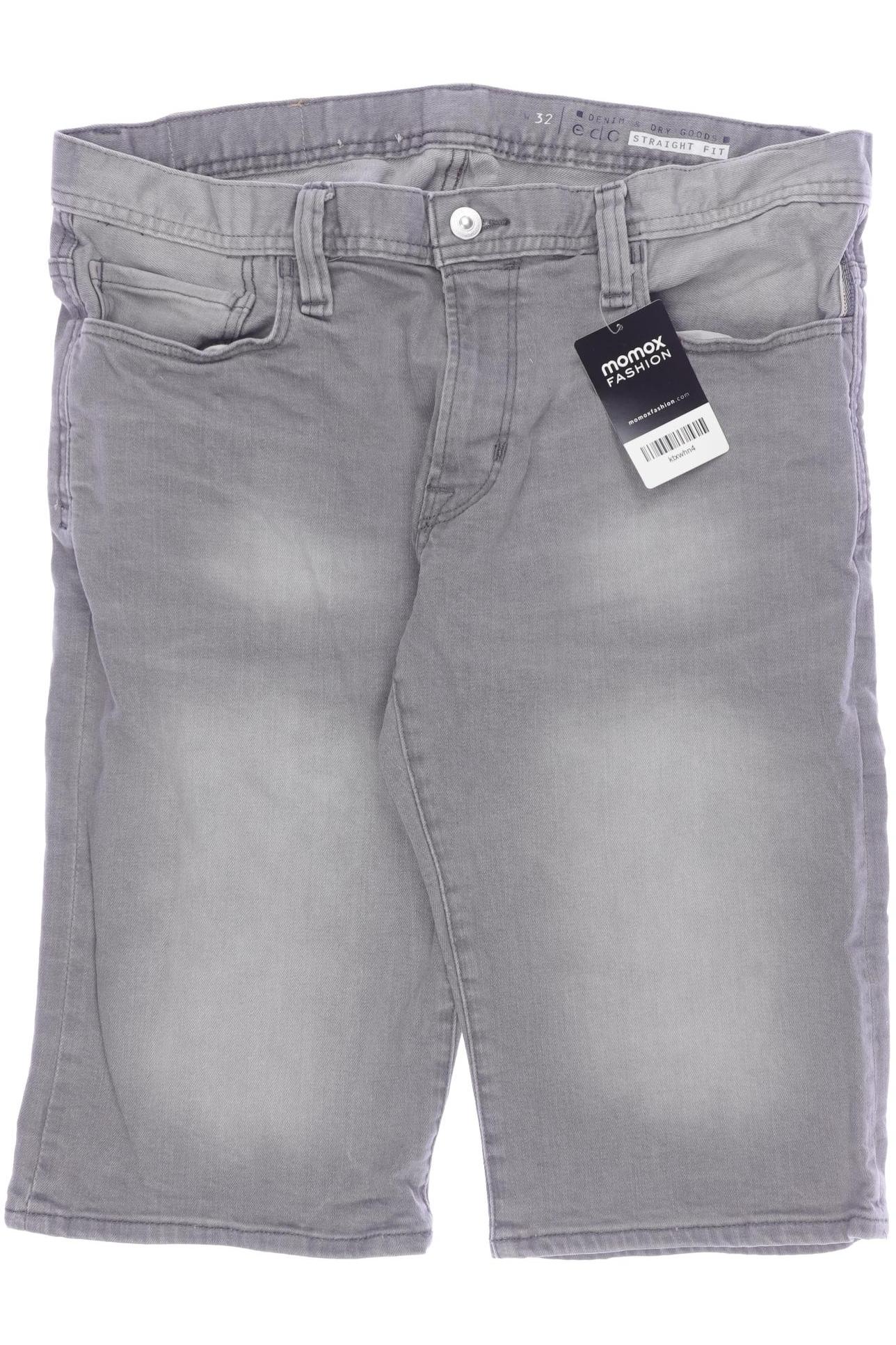 

edc by Esprit Herren Shorts, grau, Gr. 32