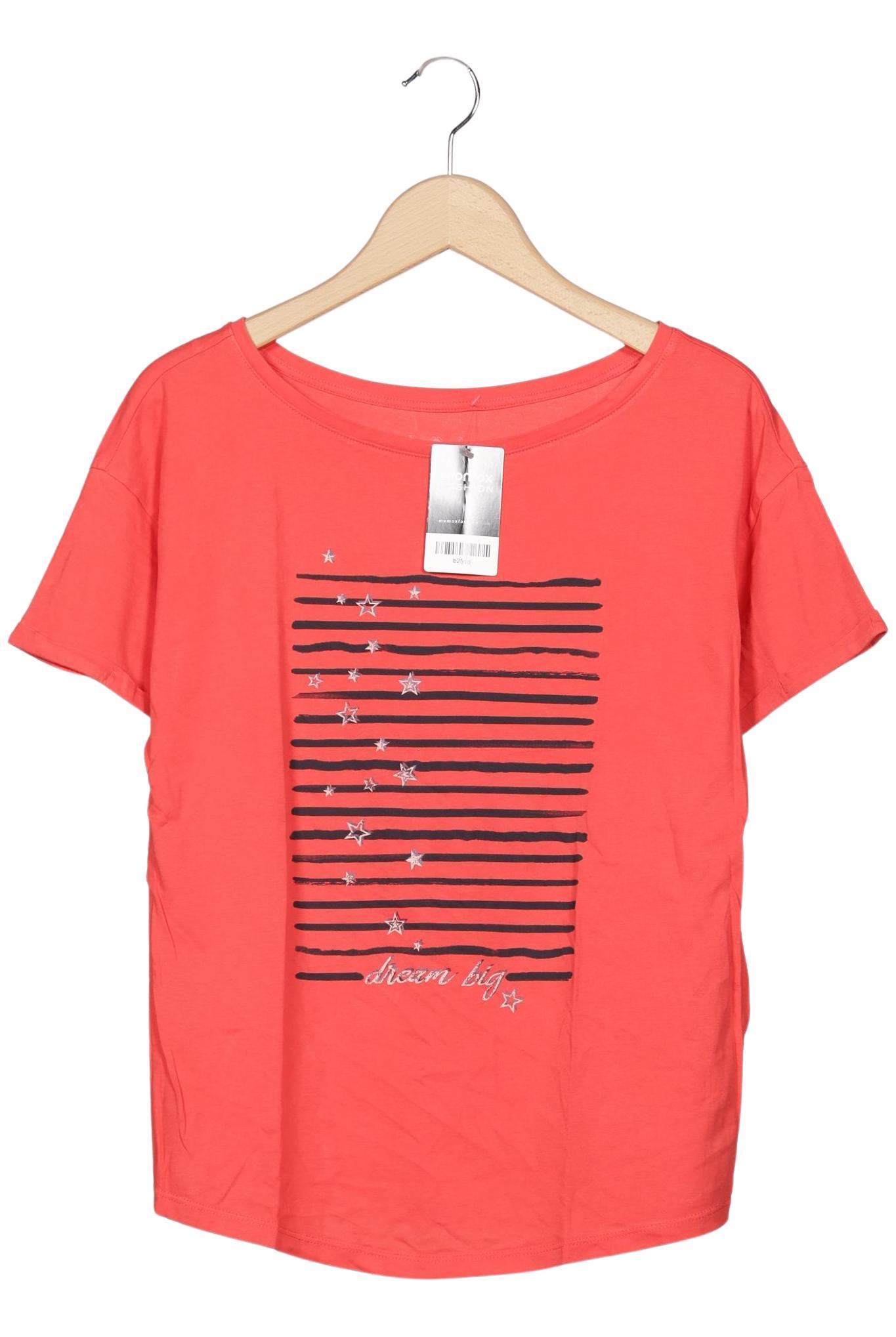 

edc by Esprit Damen T-Shirt, rot, Gr. 36