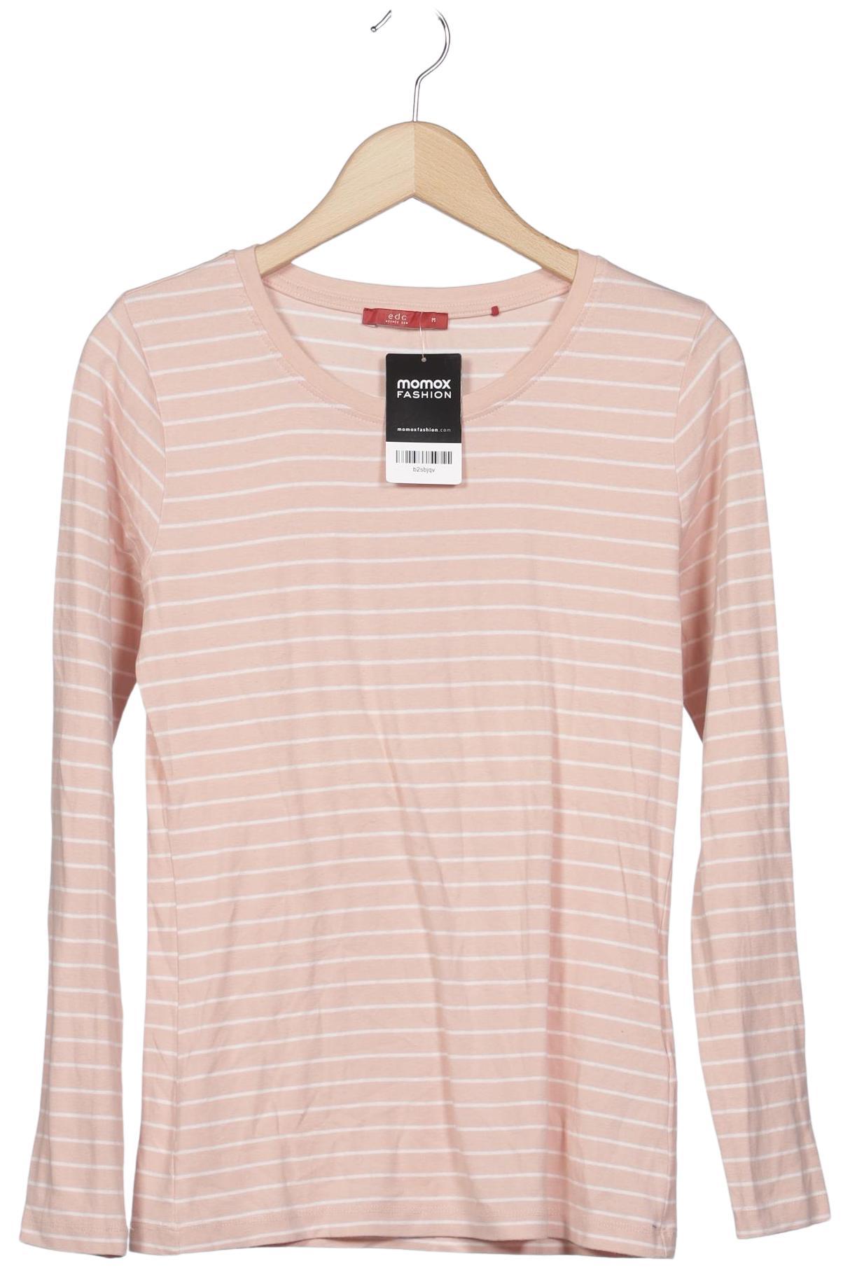 

edc by Esprit Damen Langarmshirt, pink, Gr. 38