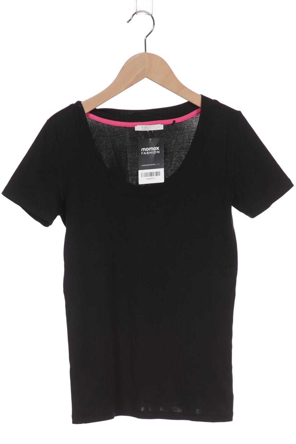 

edc by Esprit Damen T-Shirt, schwarz