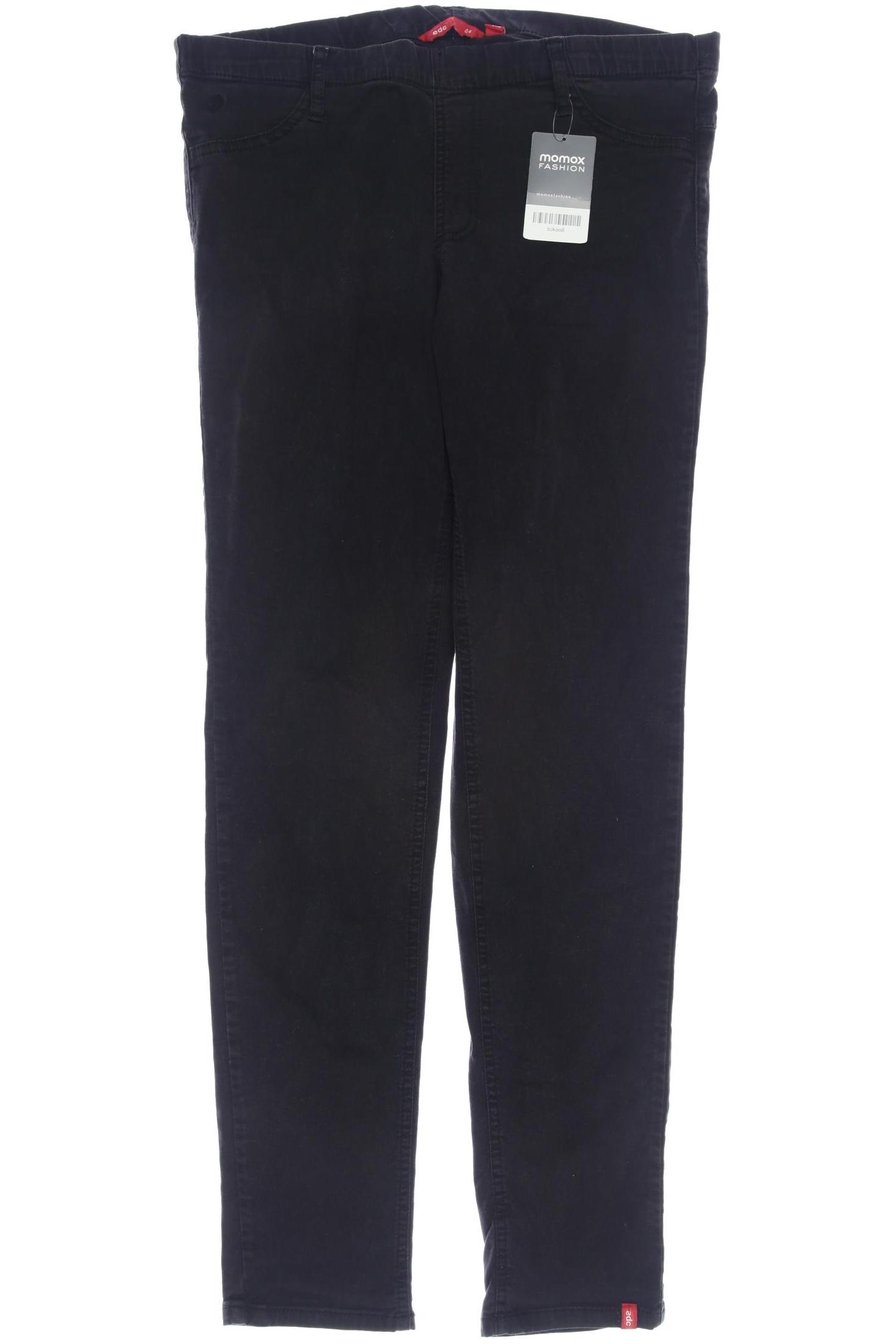 

edc by Esprit Damen Jeans, schwarz, Gr. 44