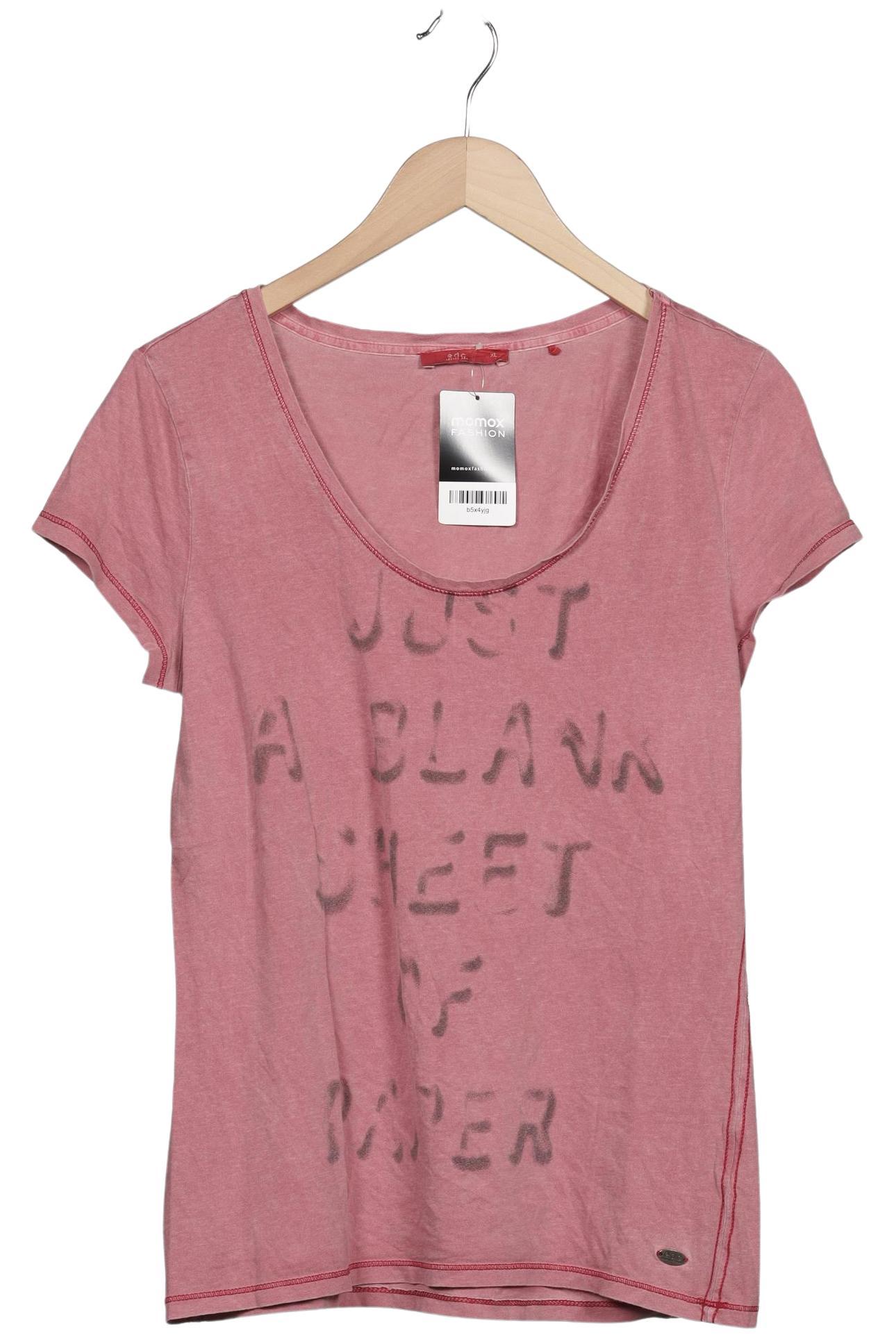 

edc by Esprit Damen T-Shirt, pink, Gr. 44