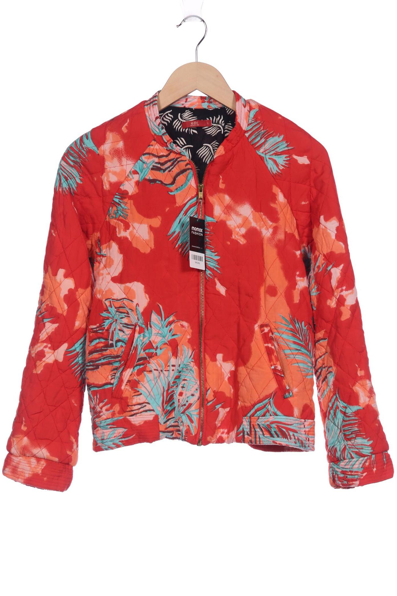 

edc by Esprit Damen Jacke, rot, Gr. 42