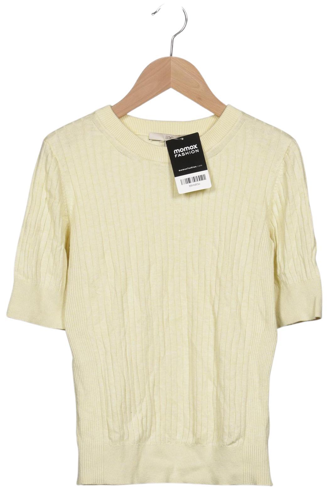 

edc by Esprit Damen Pullover, gelb, Gr. 36