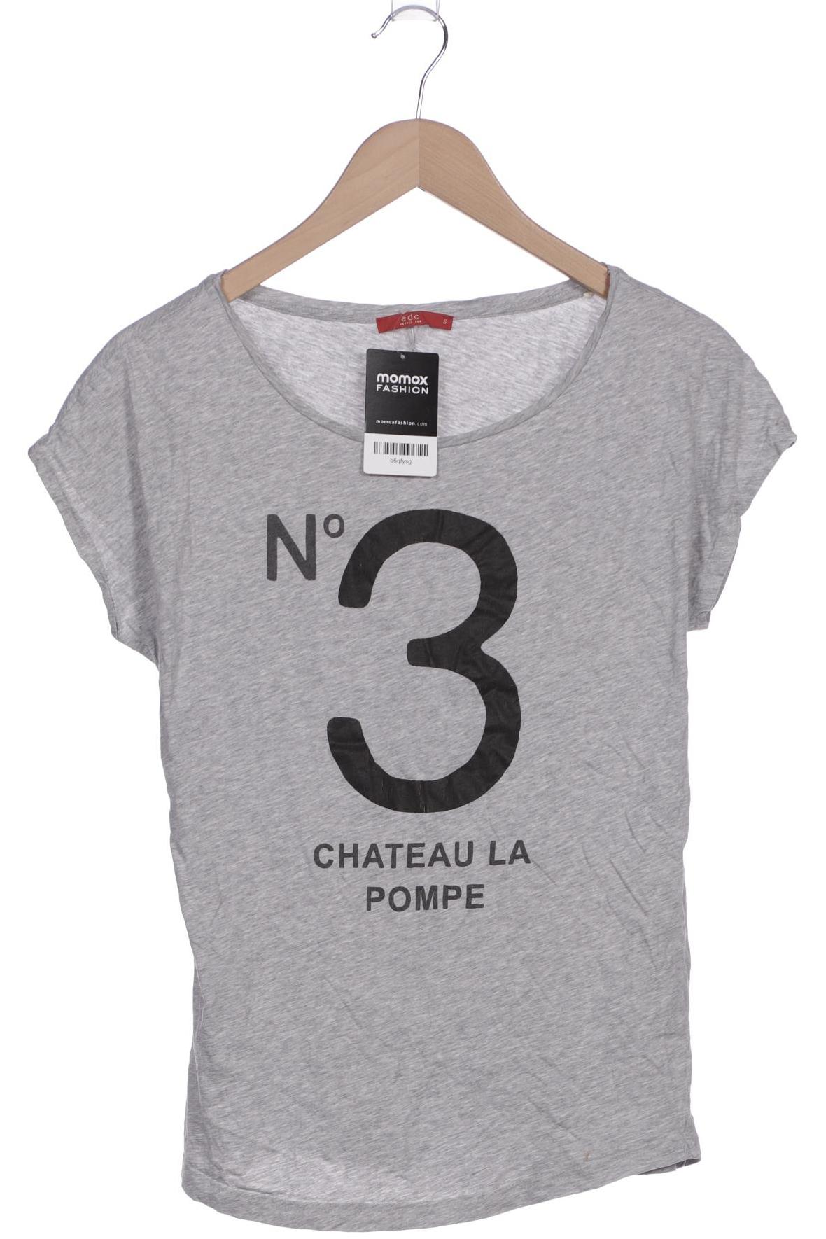Thumbnail - edc by Esprit Damen T-Shirt, grau, Gr. 36