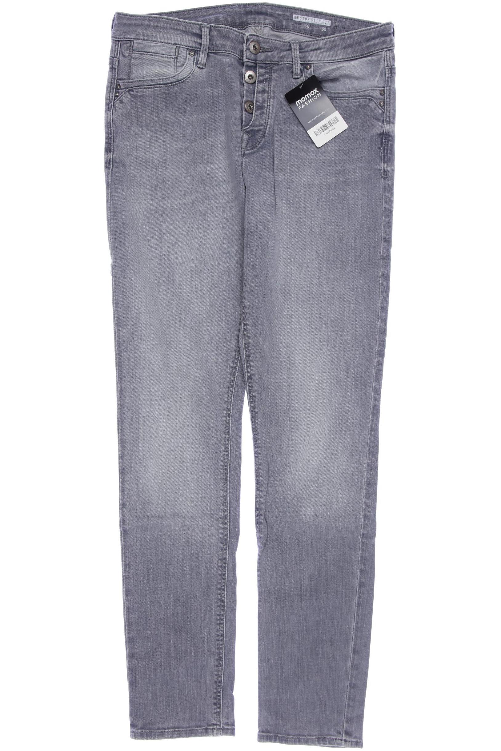 

edc by Esprit Damen Jeans, grau, Gr. 30