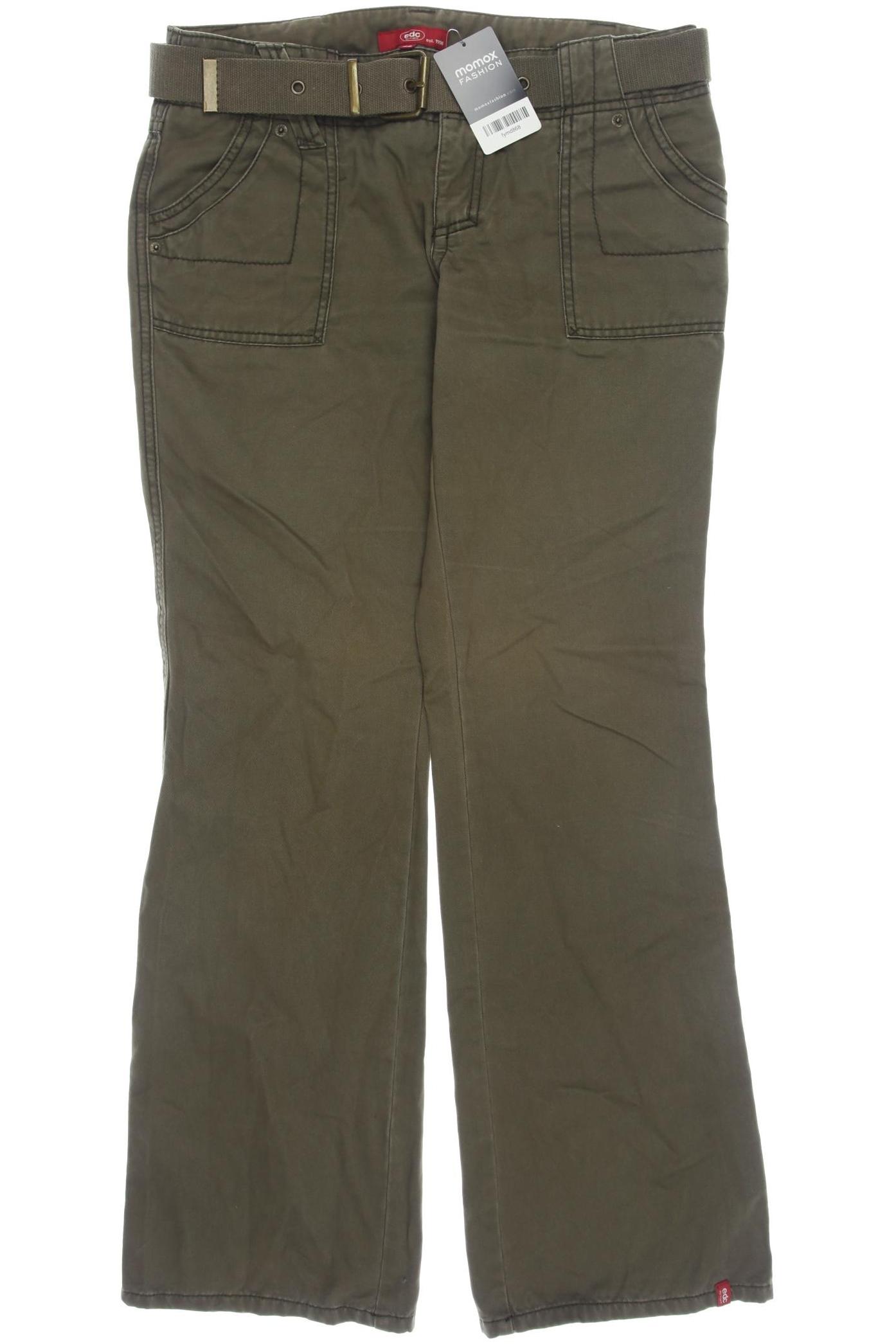 

edc by Esprit Damen Jeans, grün, Gr. 40