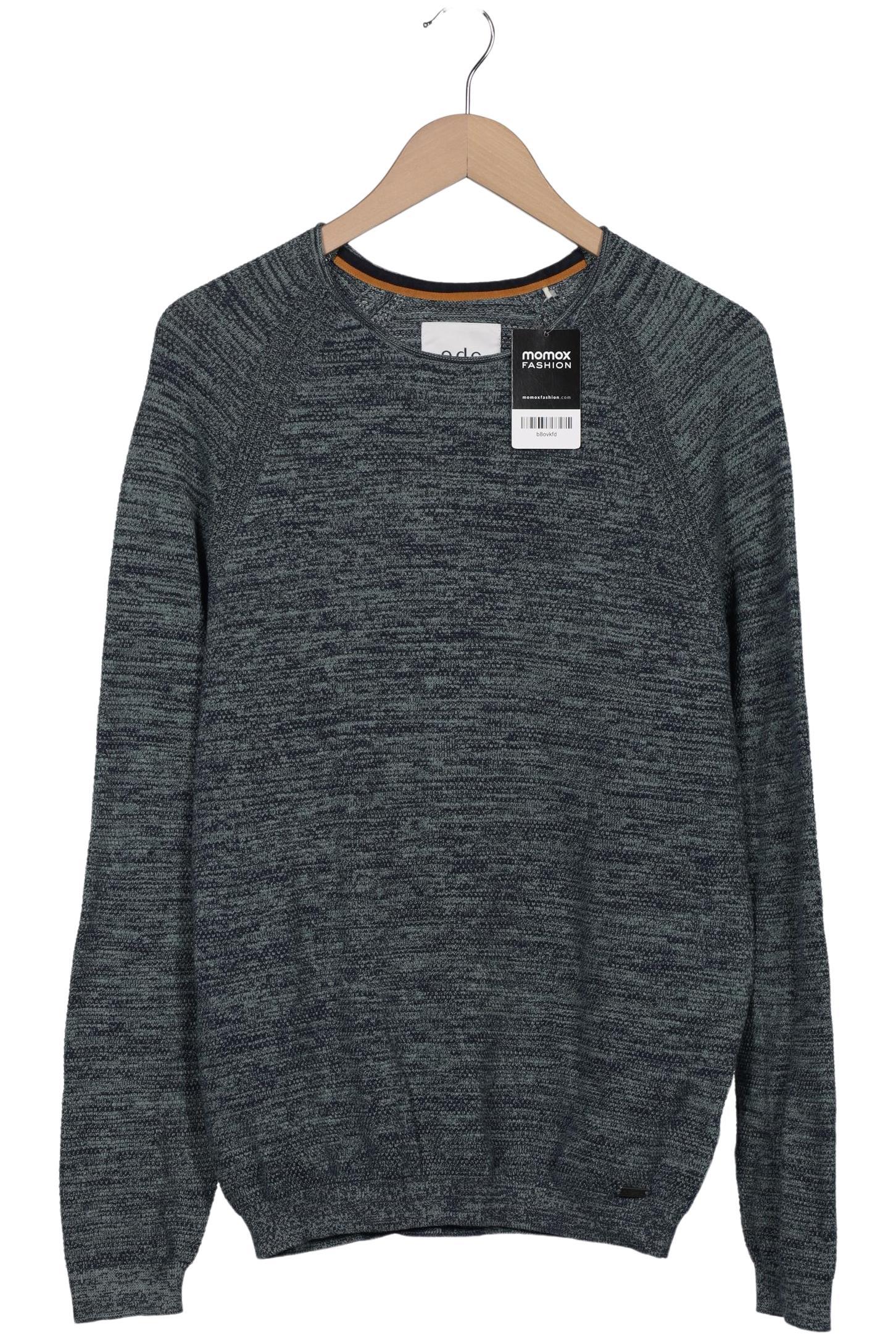 

edc by Esprit Herren Pullover, grau, Gr. 52
