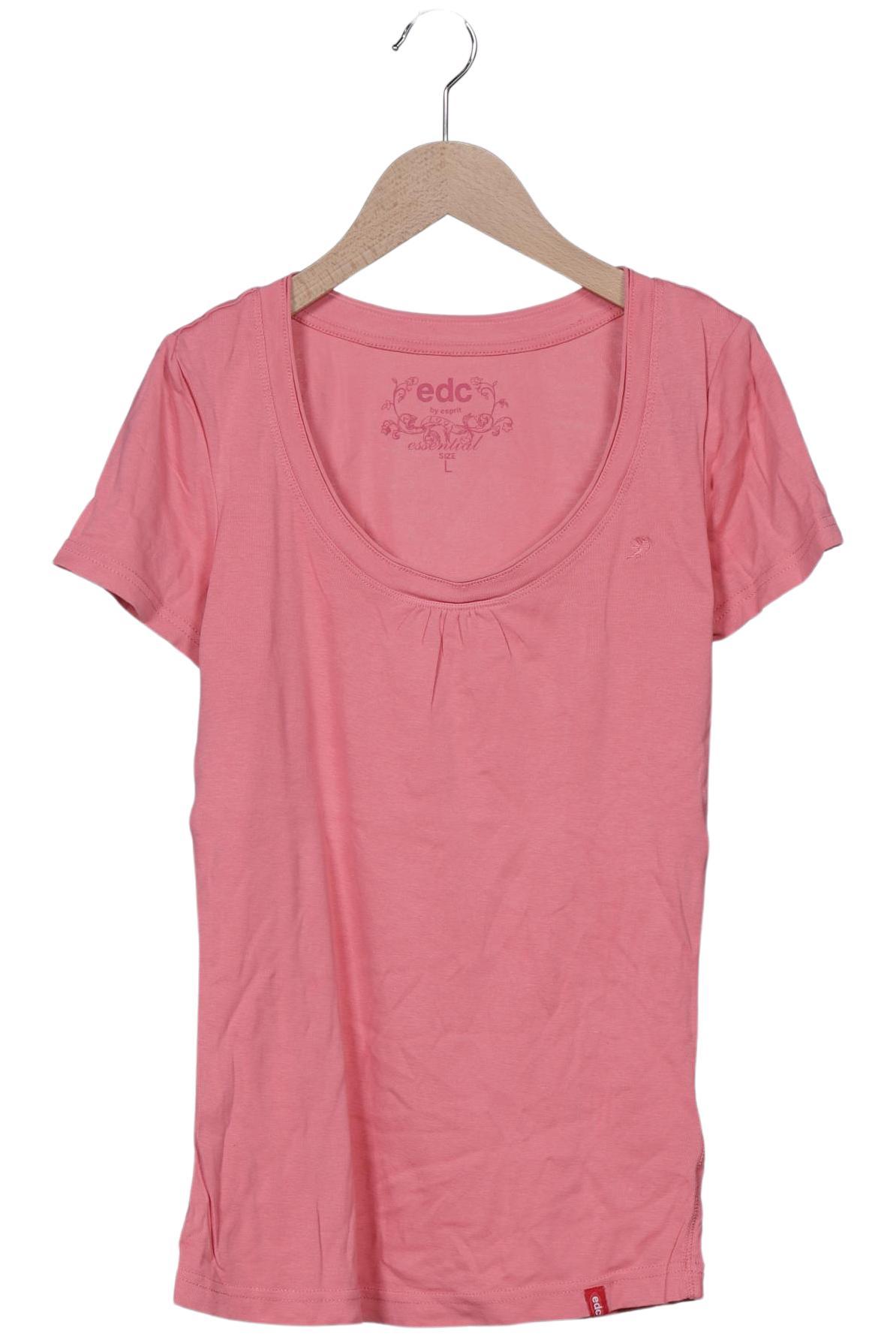 

edc by Esprit Damen T-Shirt, pink, Gr. 42