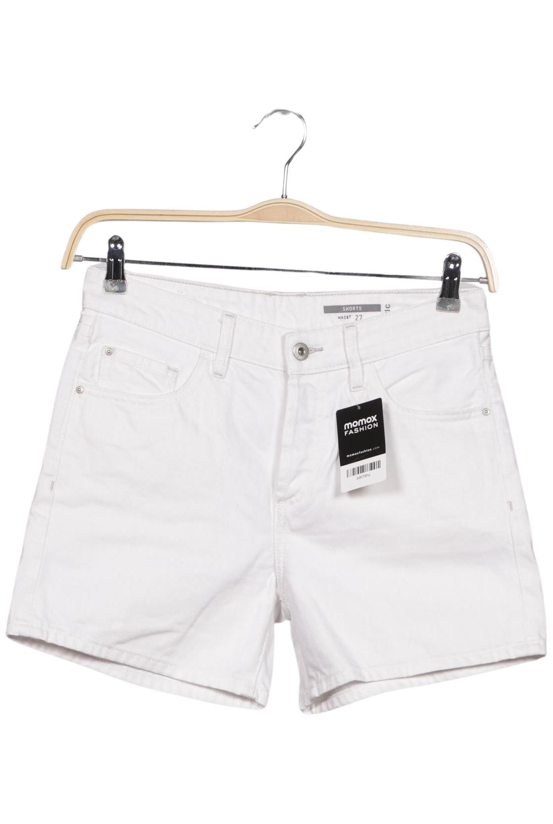 

edc by Esprit Damen Shorts, weiß, Gr. 27