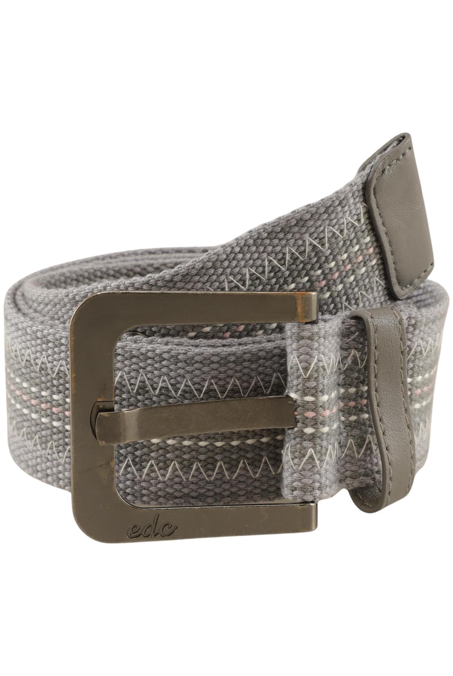 

edc by Esprit Damen Gürtel, grau, Gr. 85